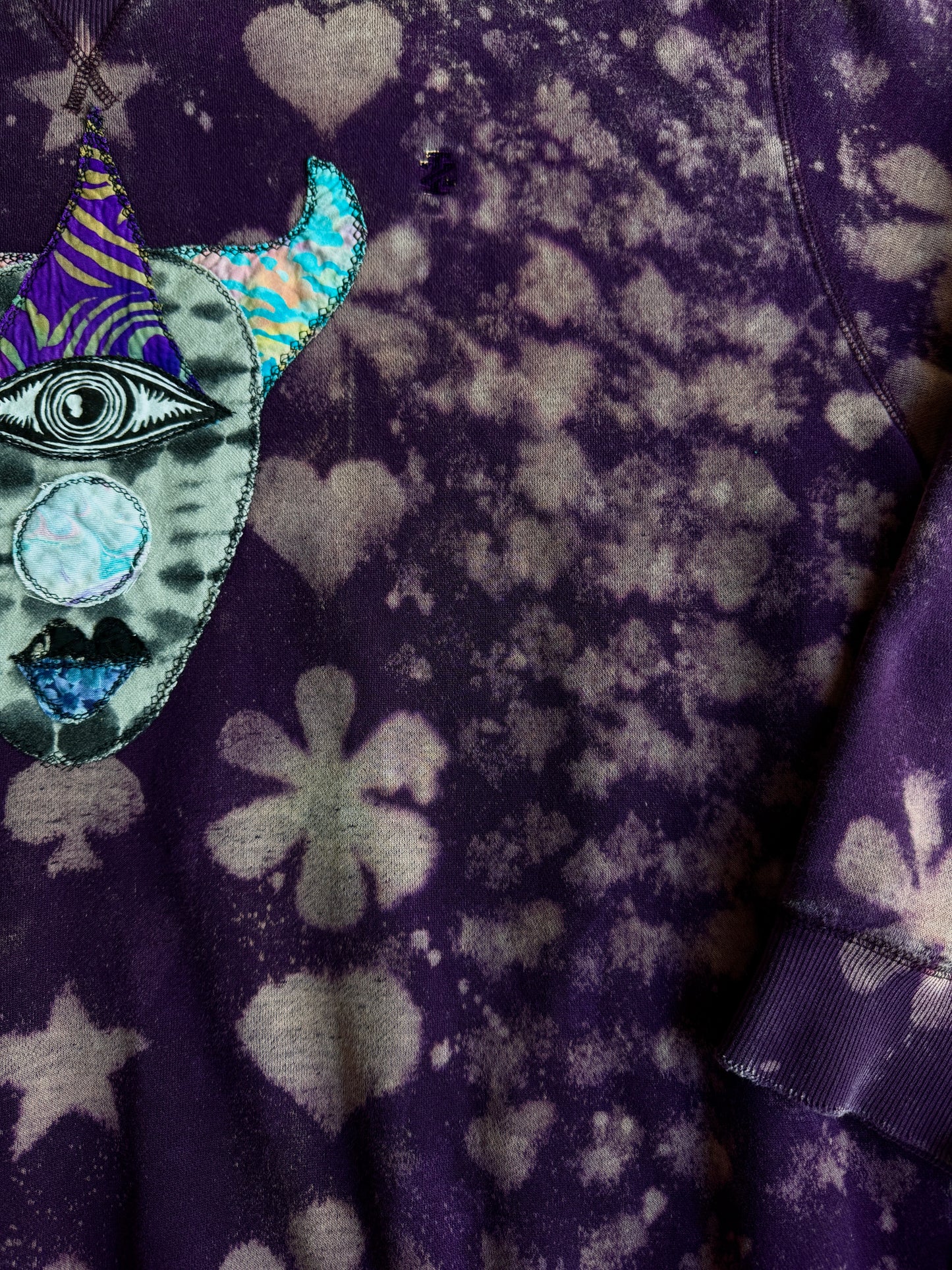 Cyclops clown crewneck