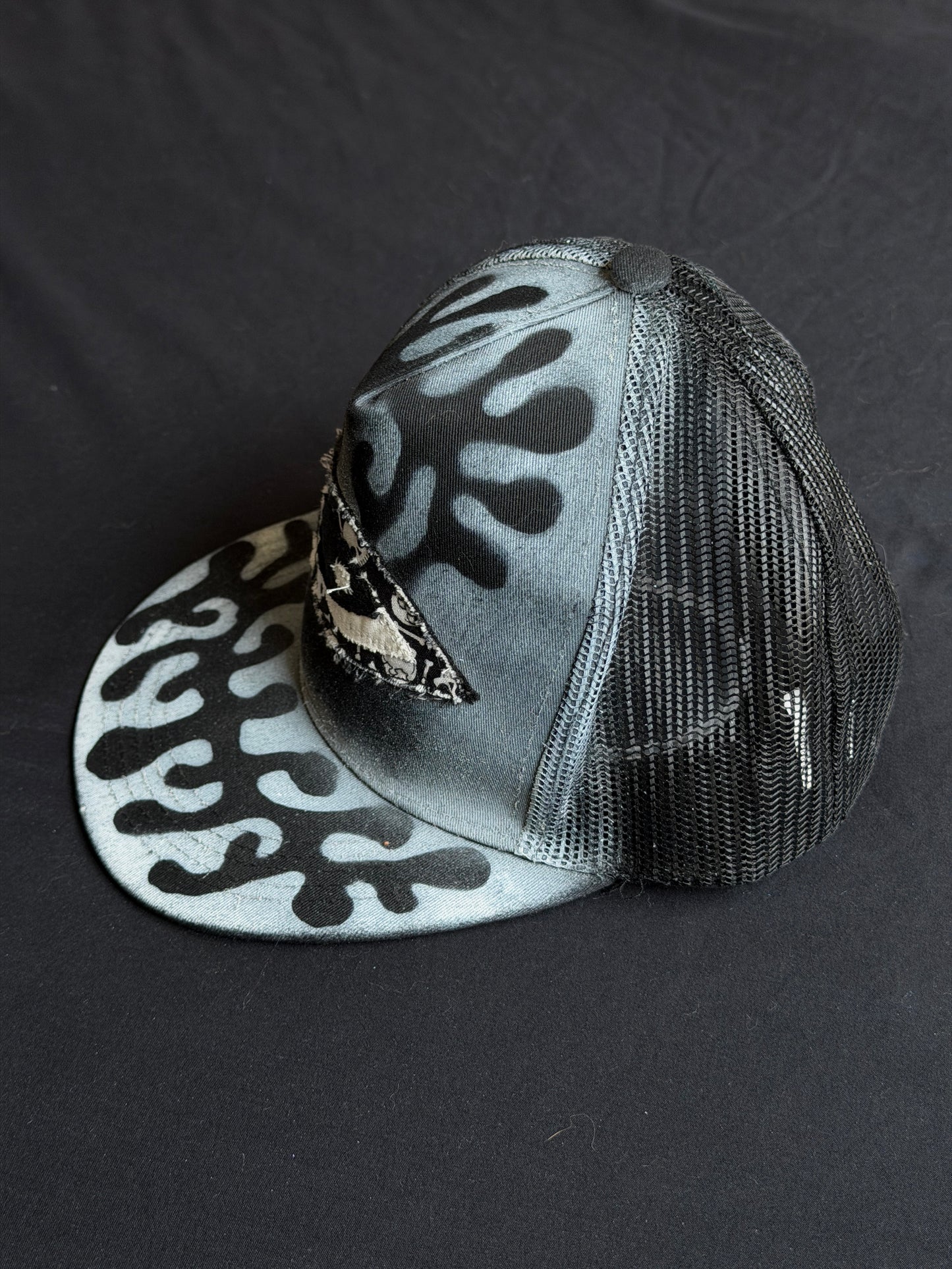 Upcycled Eyeball Shape Hat
