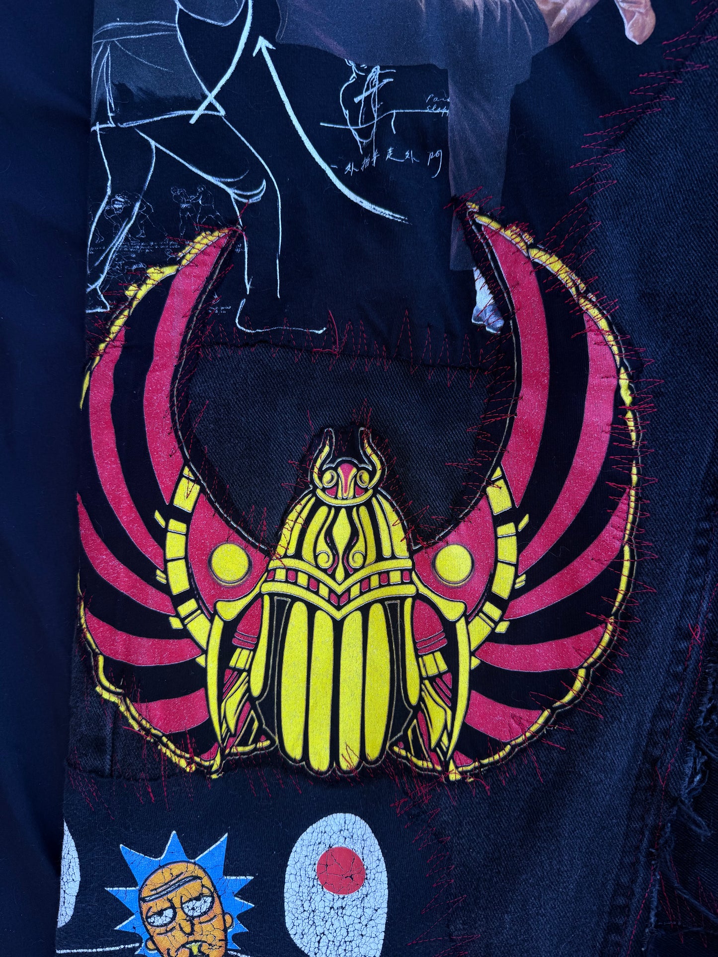 Naruto thug punk pants