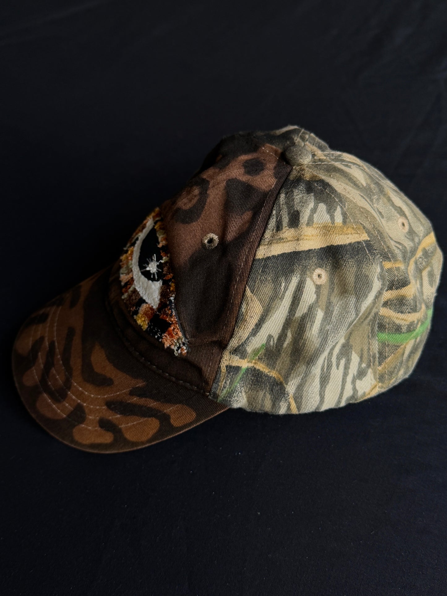Upcycled Eyeball Shape Hat