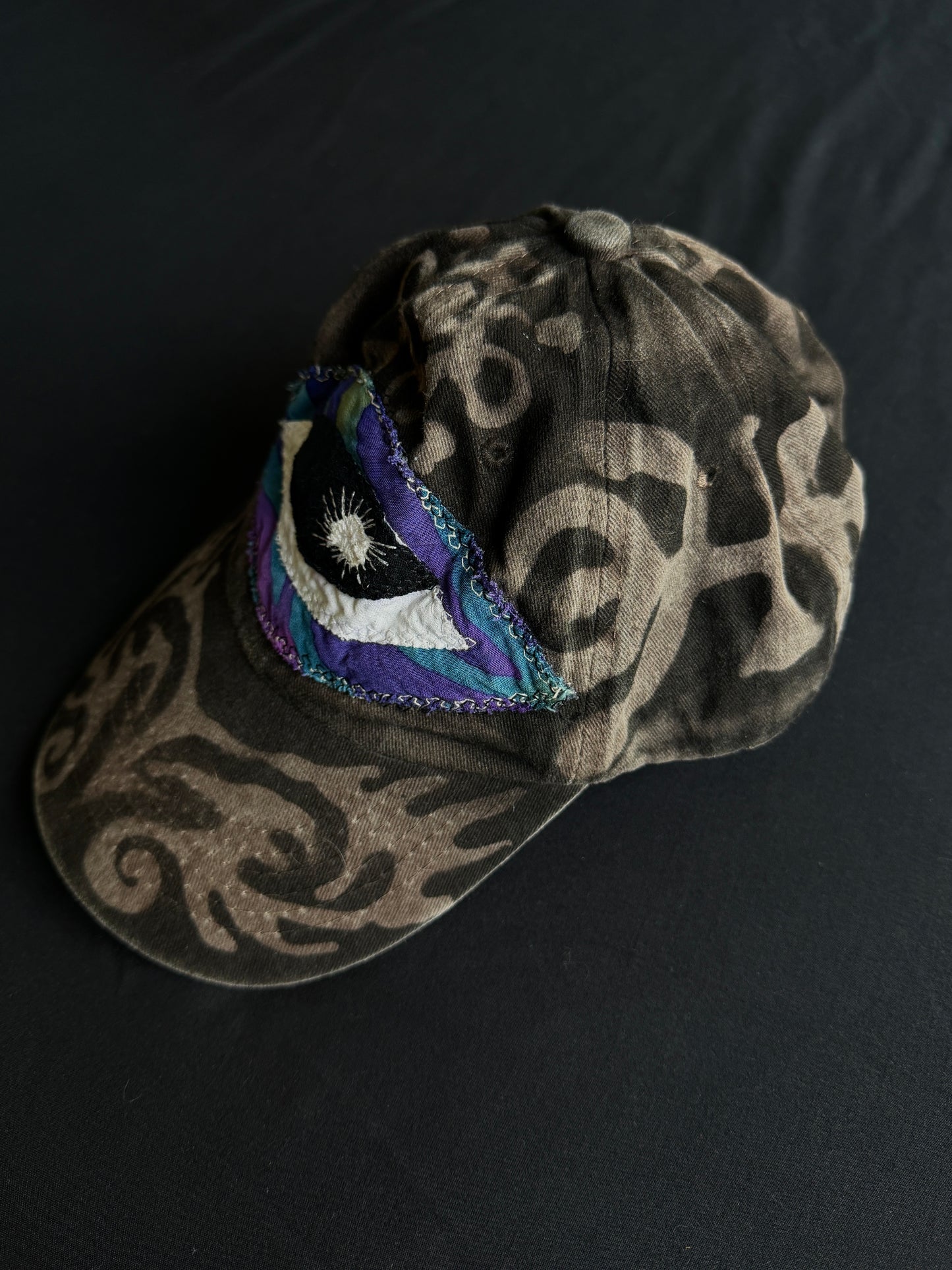 Upcycled Eyeball Shape Hat