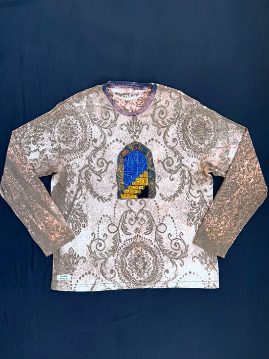 Portal bleach dyed shirt