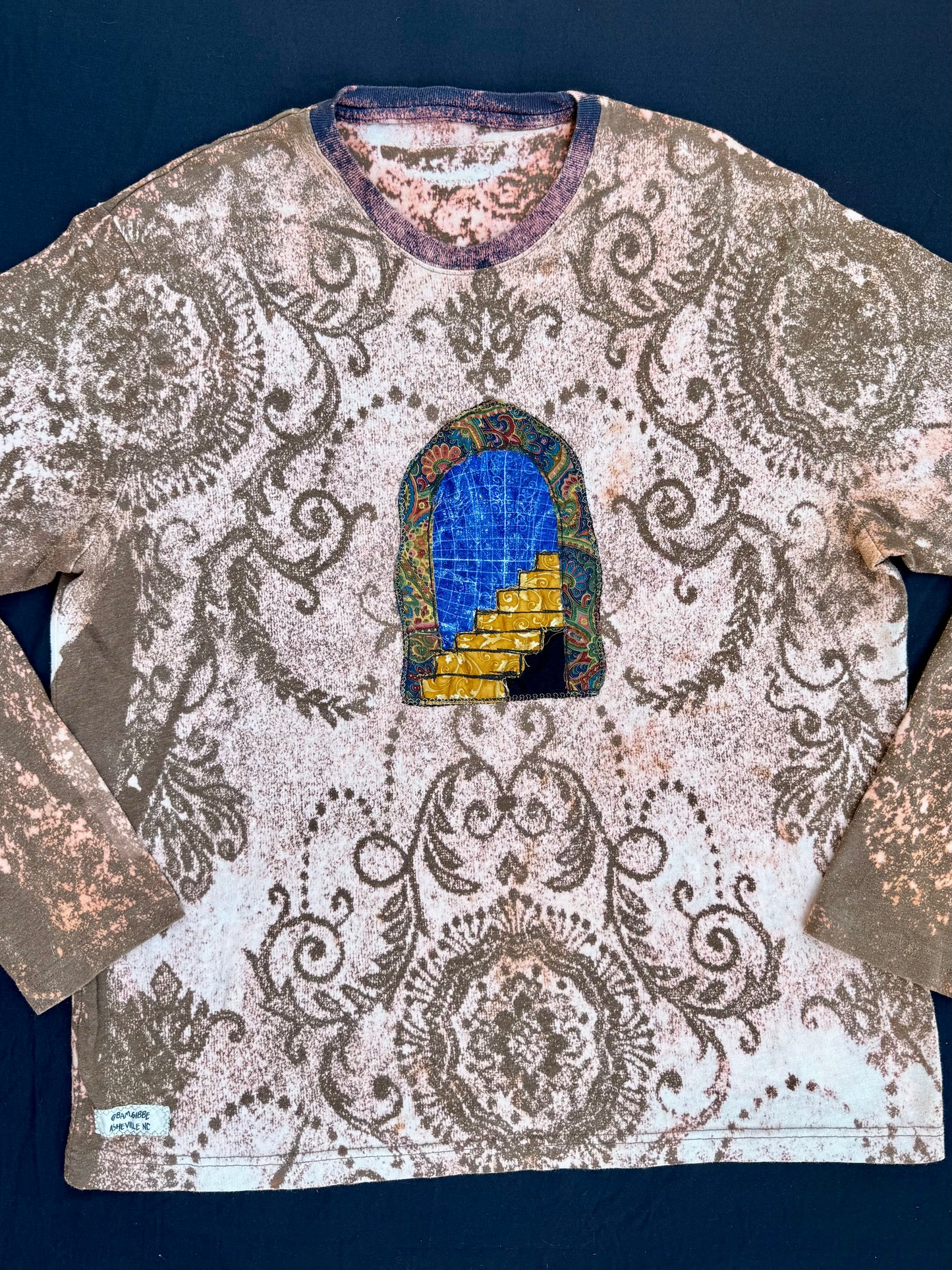 Portal bleach dyed shirt