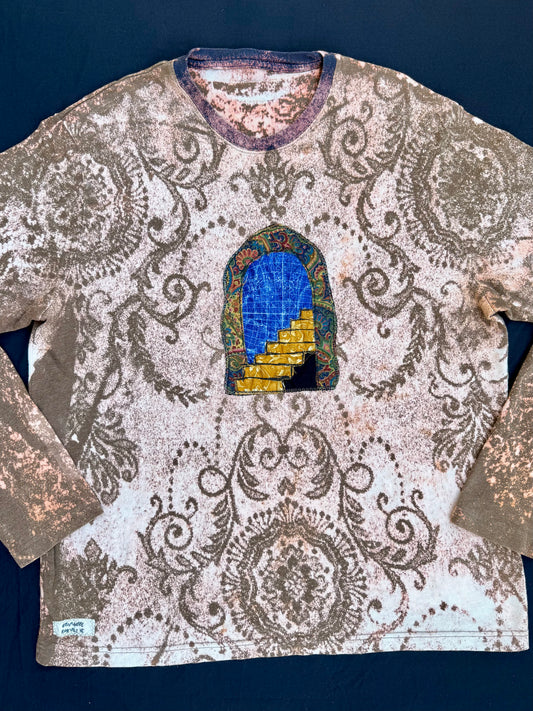 Portal bleach dyed shirt