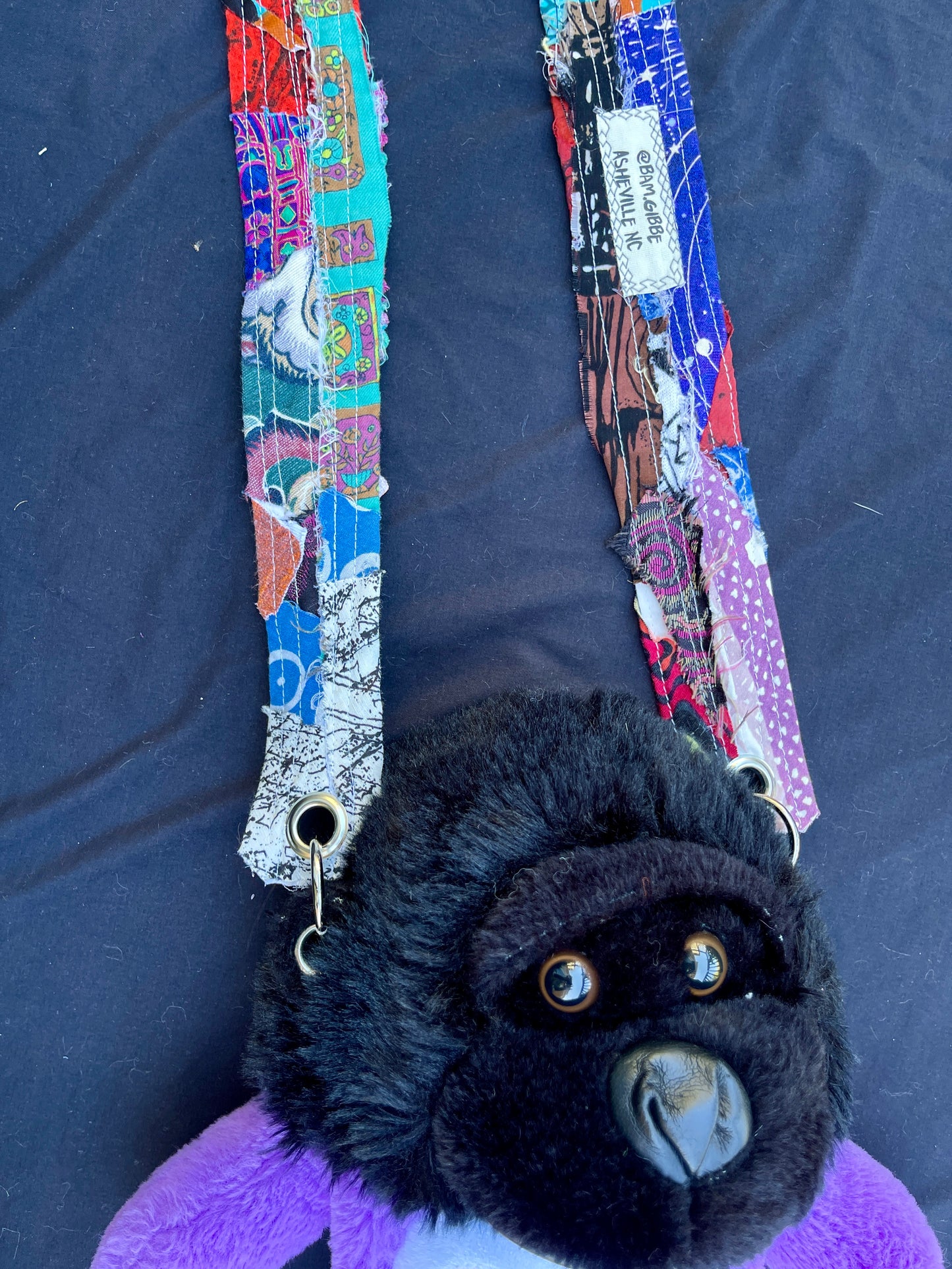 Gorilla + Care bear hybrid side bag