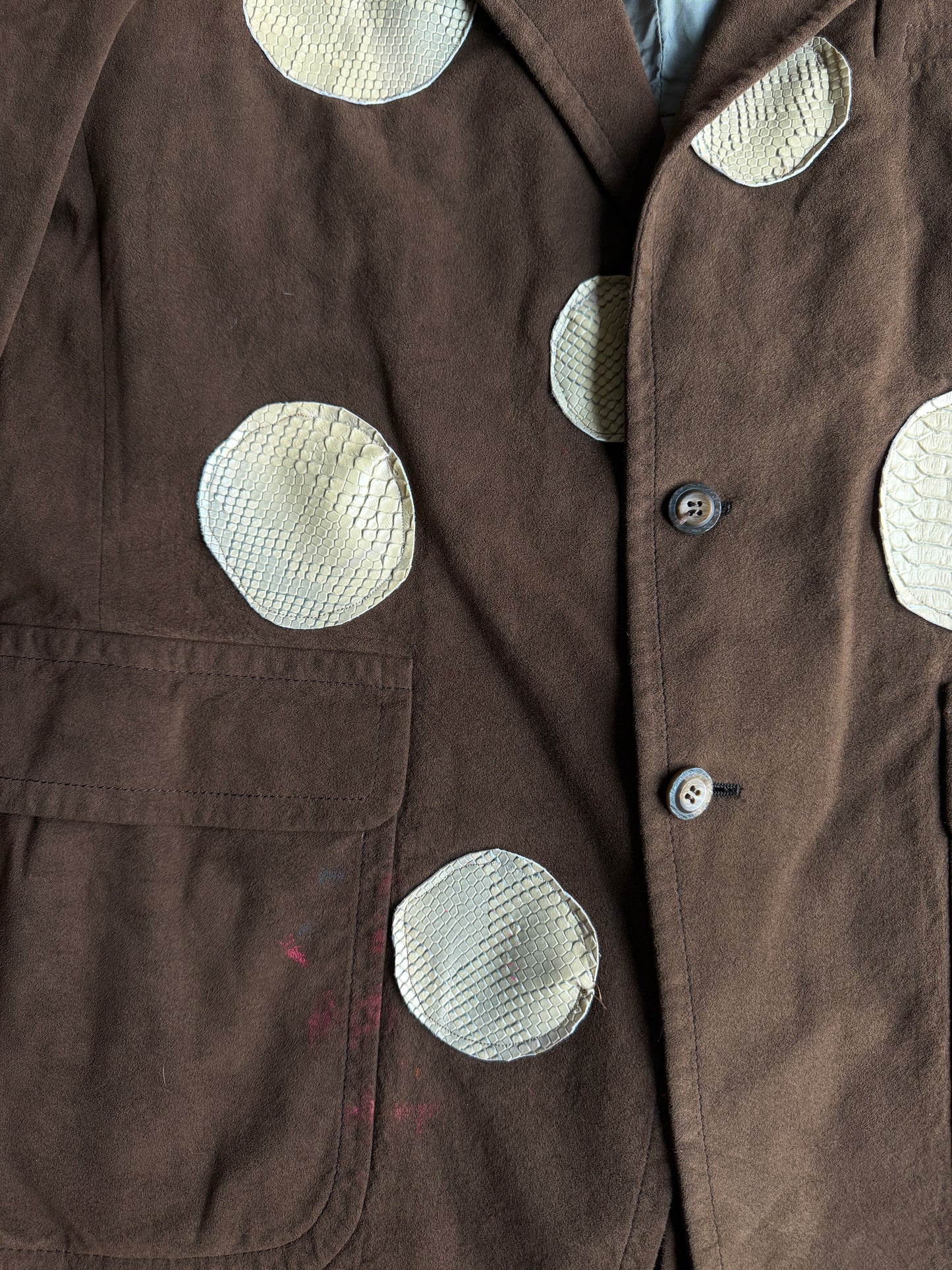 Interior crocodile aligator jacket