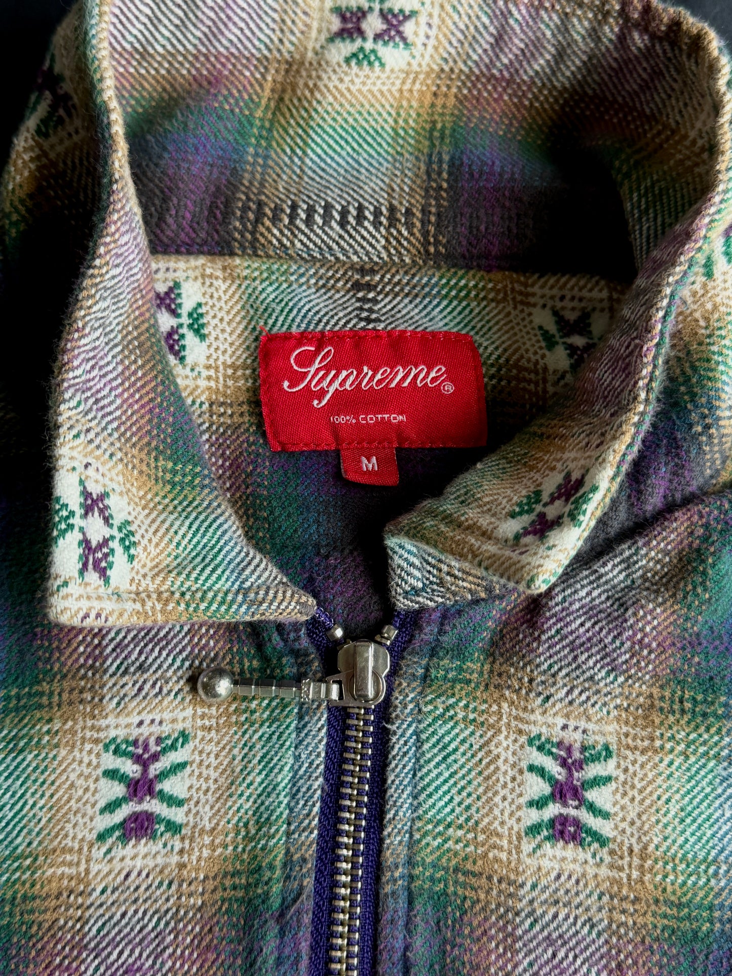 Clown and mushroom Supreme zip up