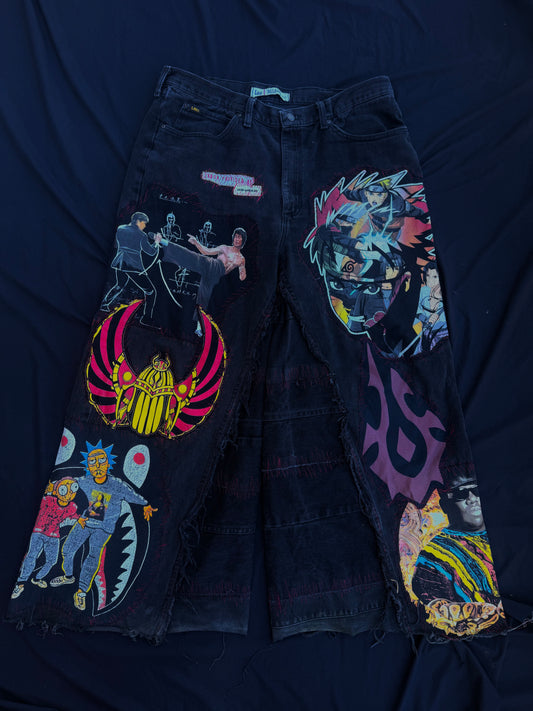Naruto thug punk pants