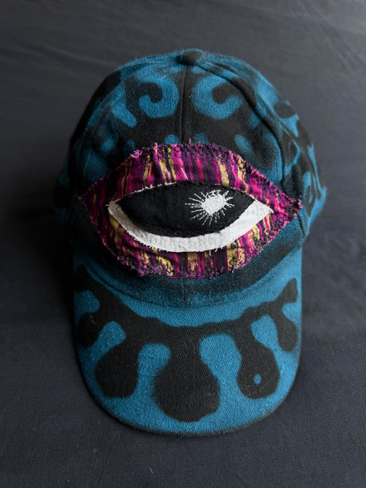 Upcycled Eyeball Shape Hat