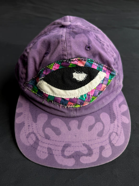 Upcycled Eyeball Shape Hat