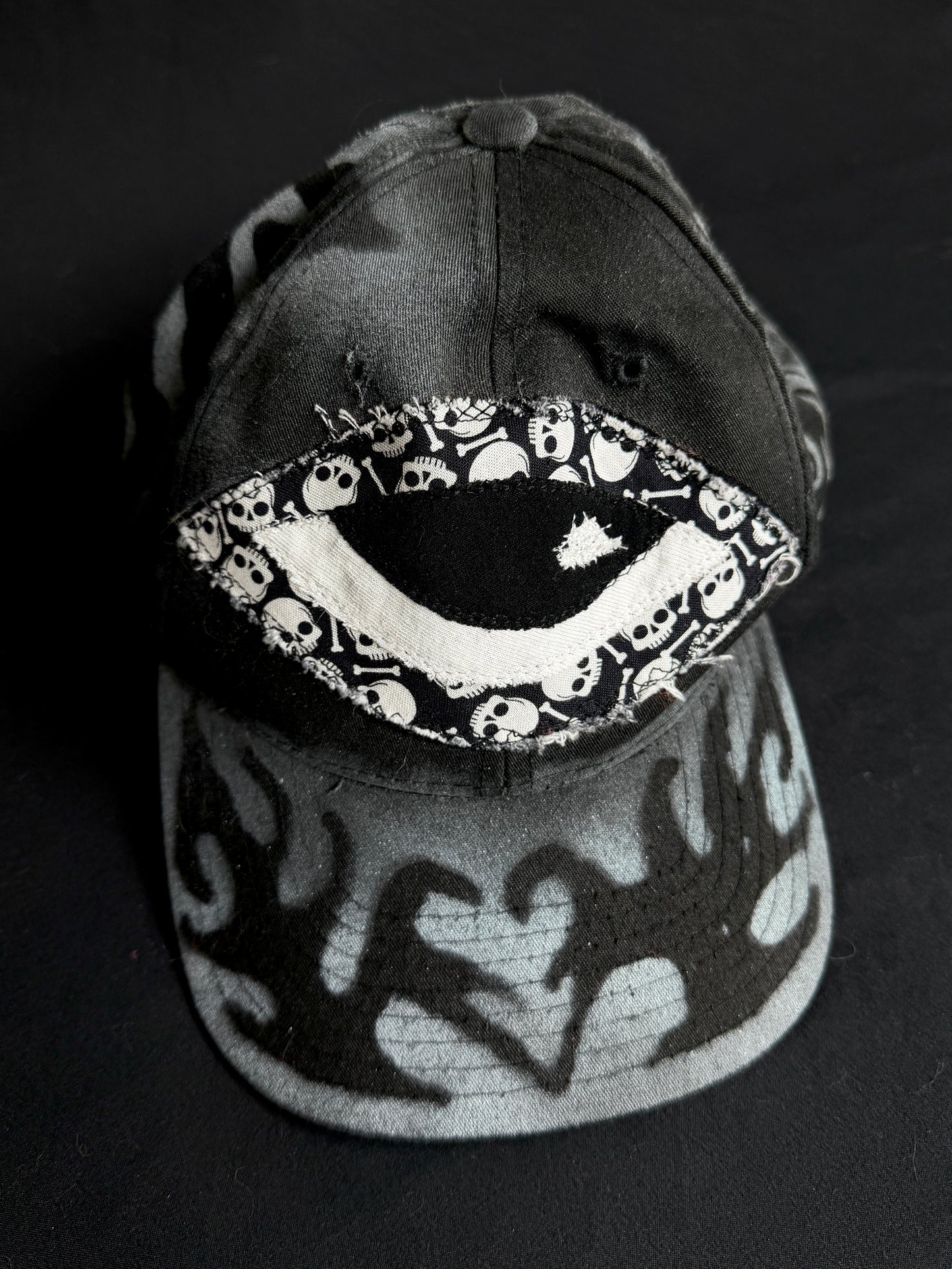 Upcycled Eyeball Sigil Hat