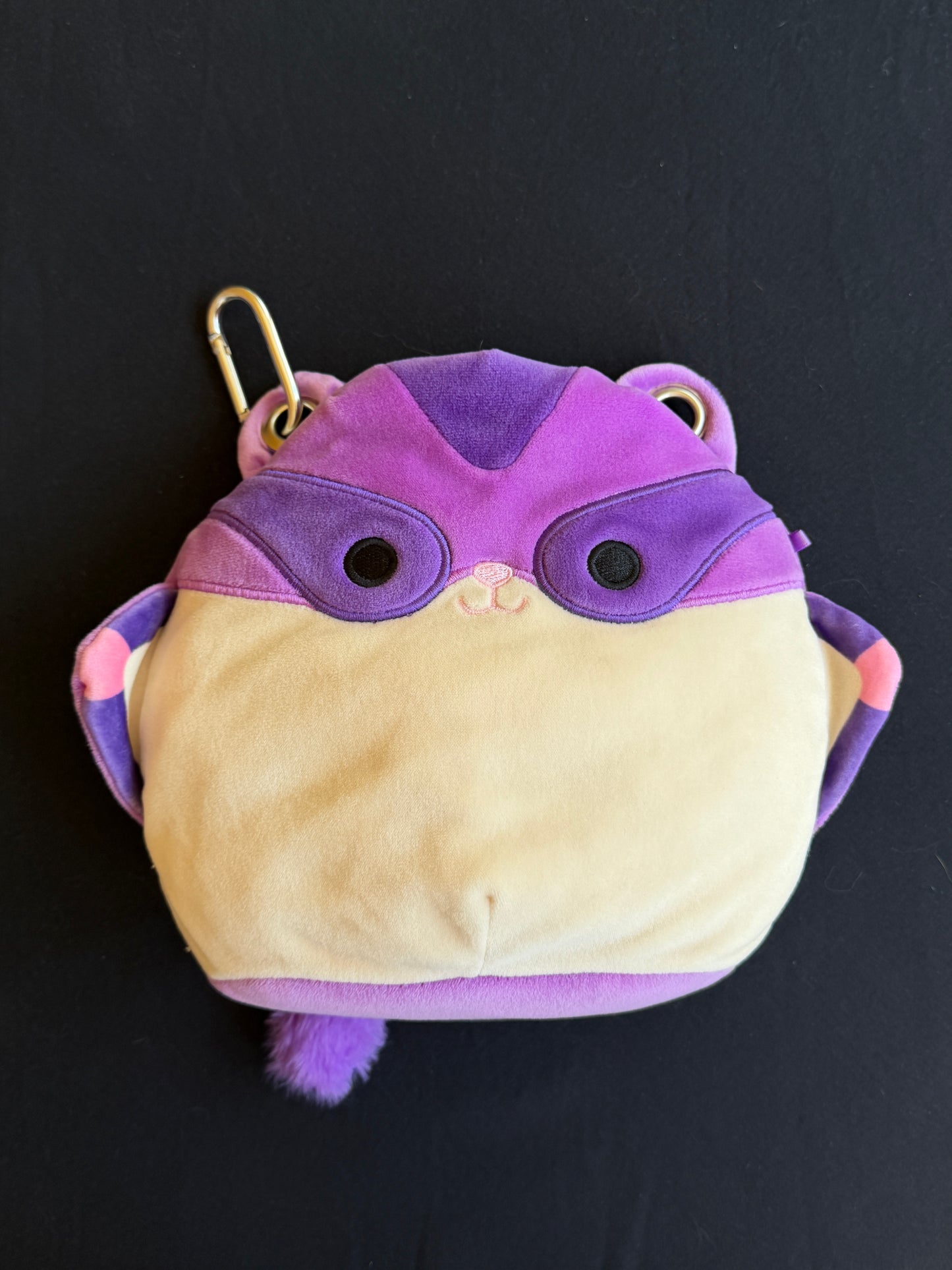 Squishmallow keychain stash pouch