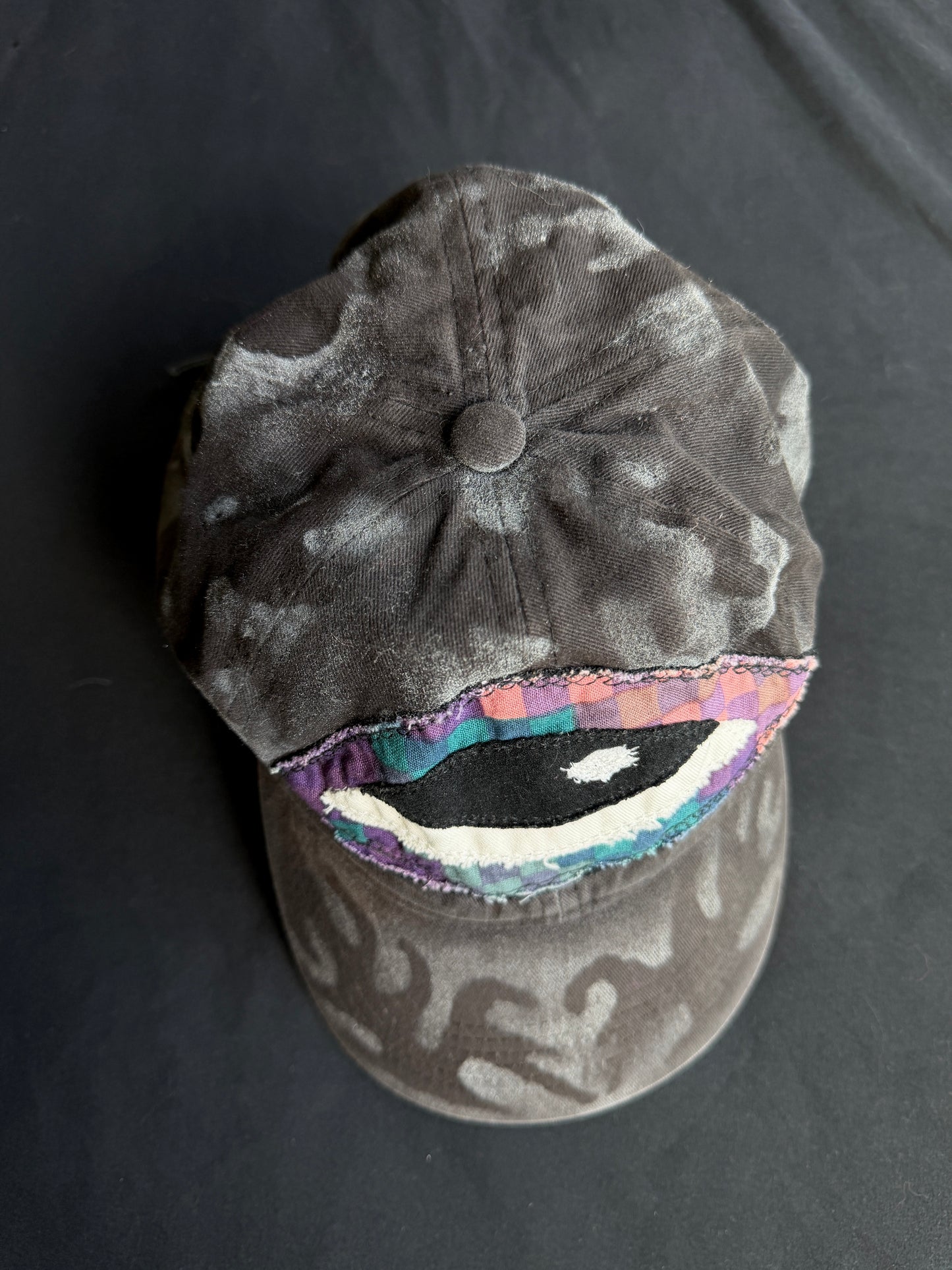 Upcycled Eyeball Shape Hat