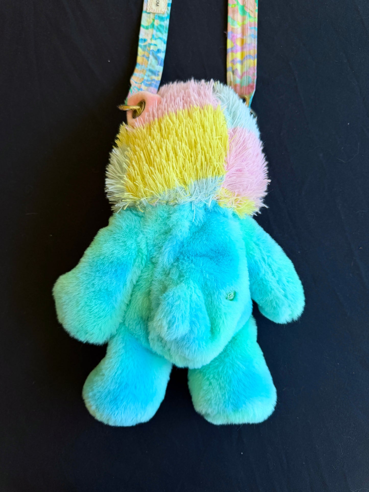 Llama + care bear hybrid side bag