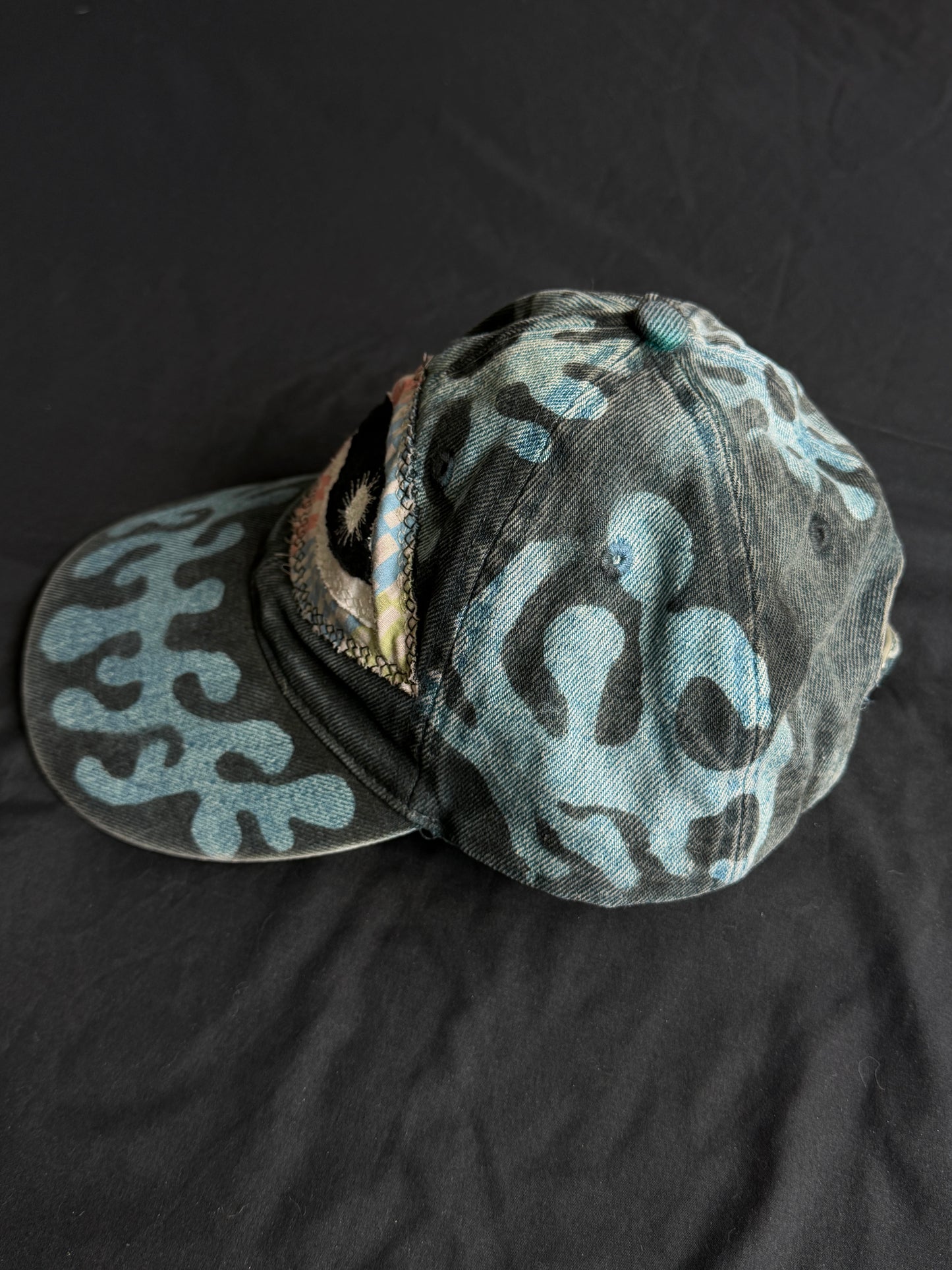 Upcycled Eyeball Shape Hat