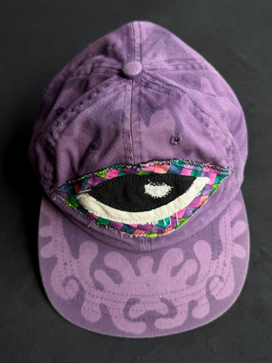 Upcycled Eyeball Shape Hat
