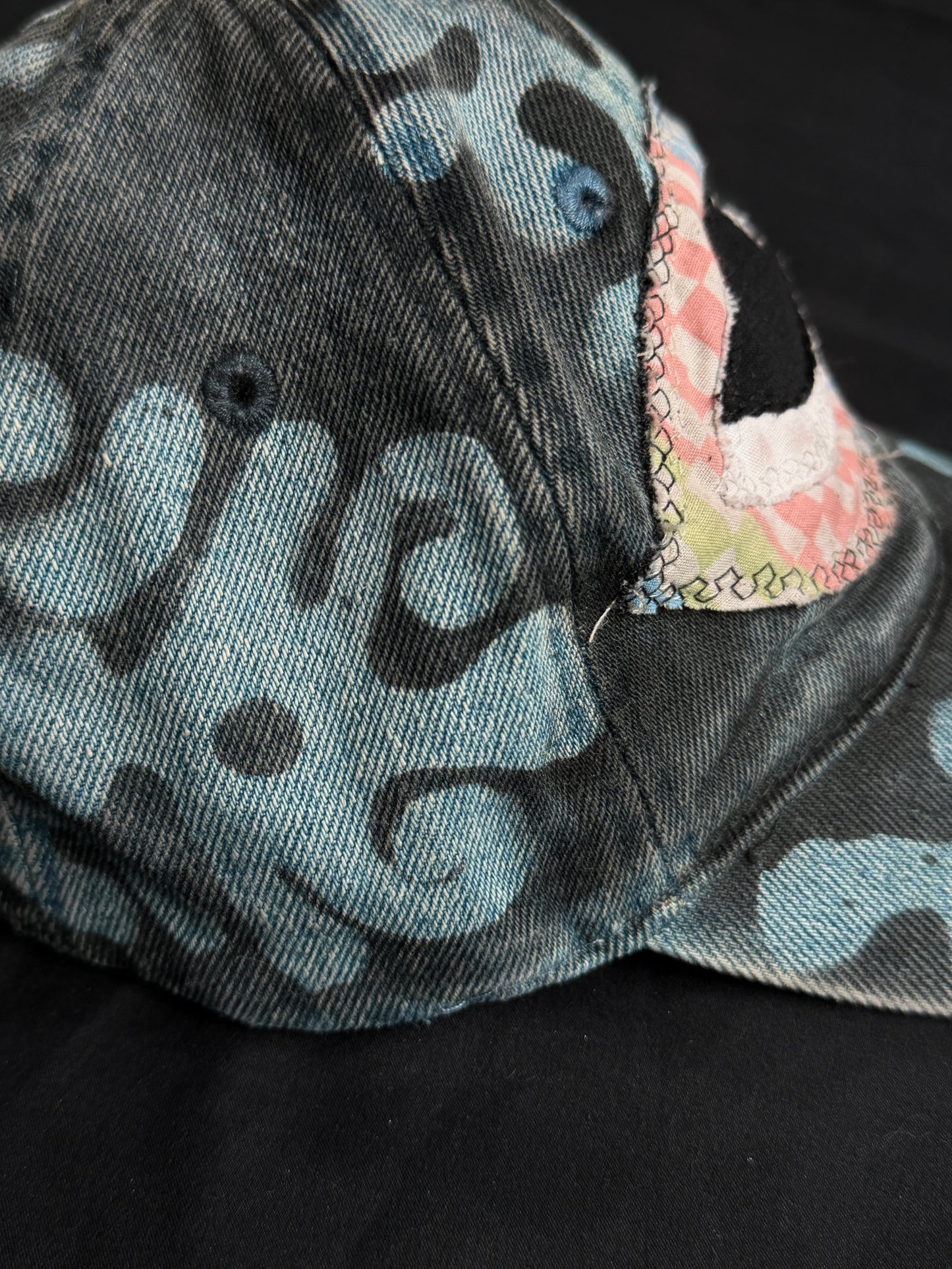 Upcycled Eyeball Shape Hat