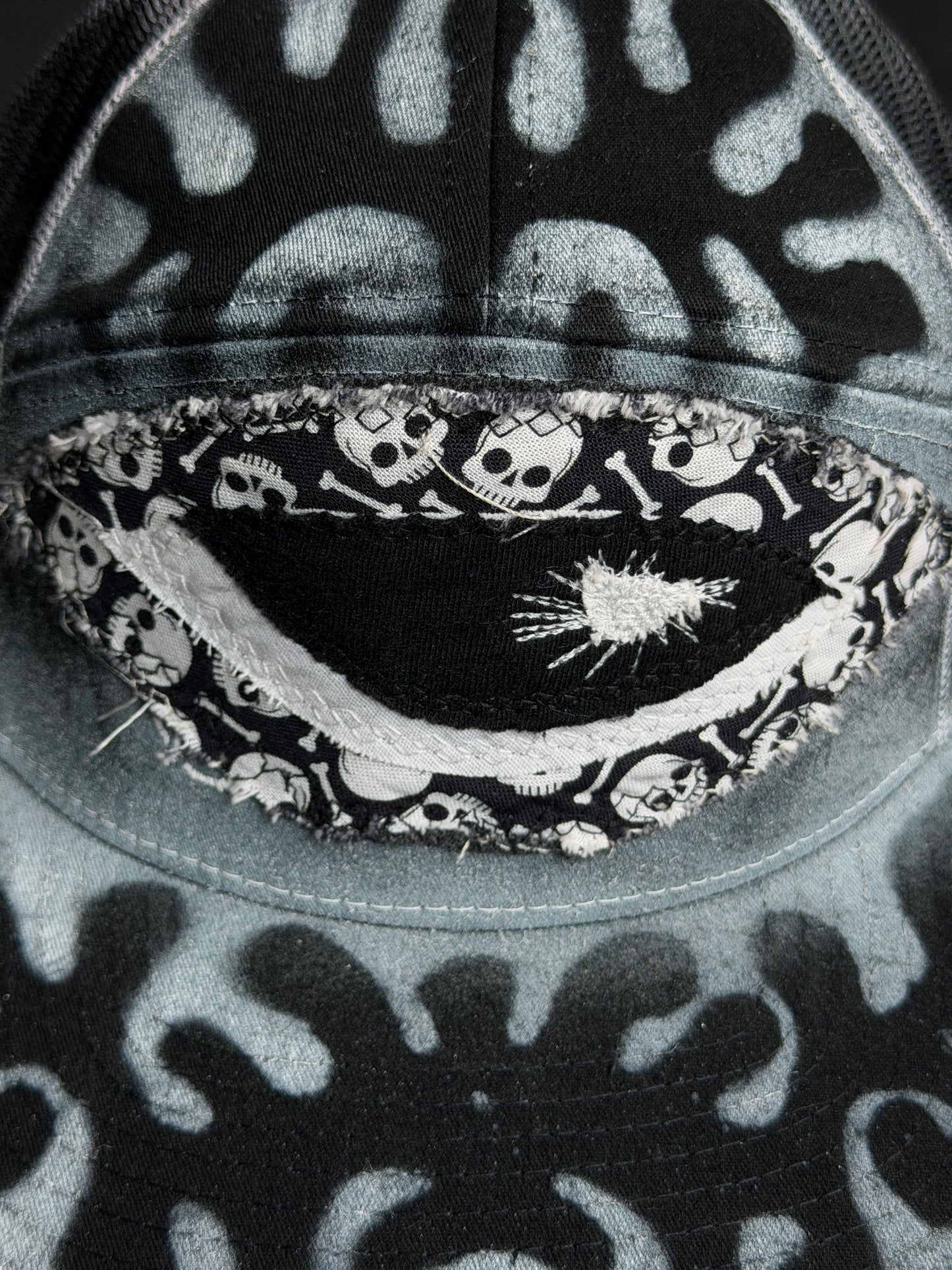 Upcycled Eyeball Shape Hat