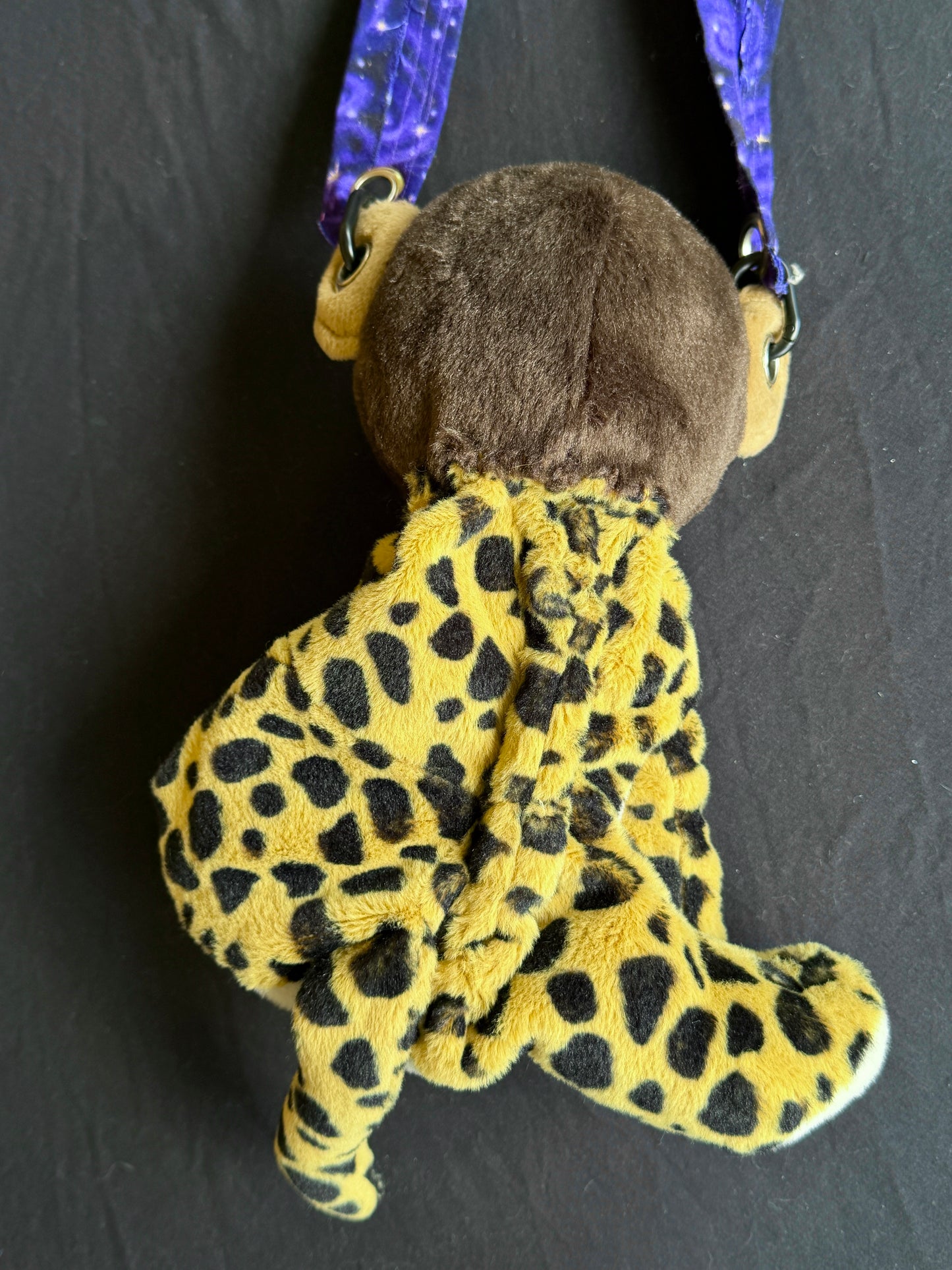 Monkey + cheetah hybrid side bag