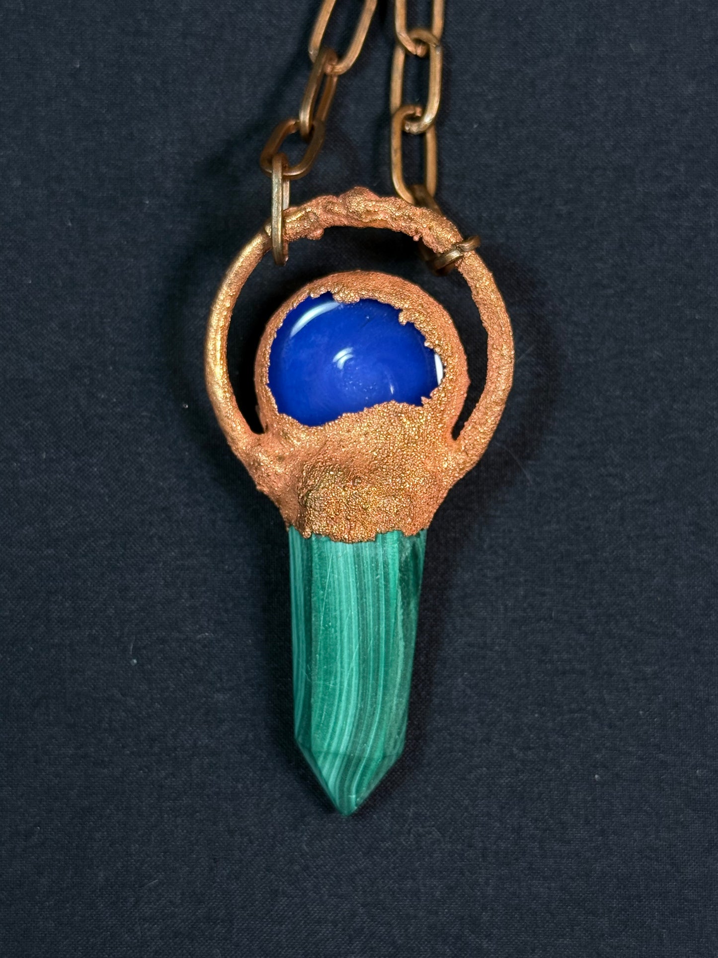 Glass eye amulet