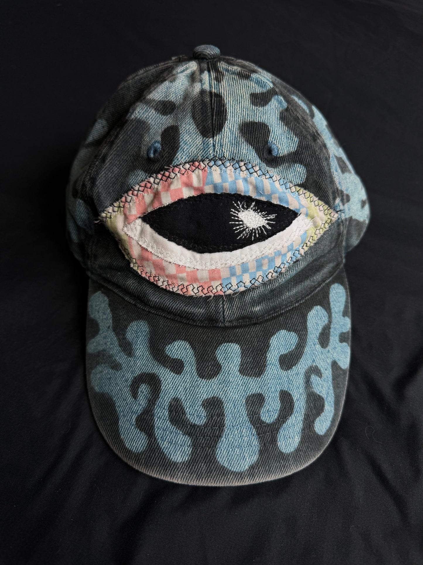 Upcycled Eyeball Shape Hat