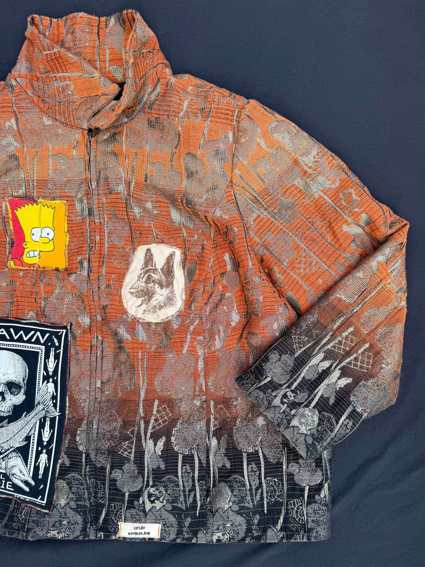 Baby head patch jacket