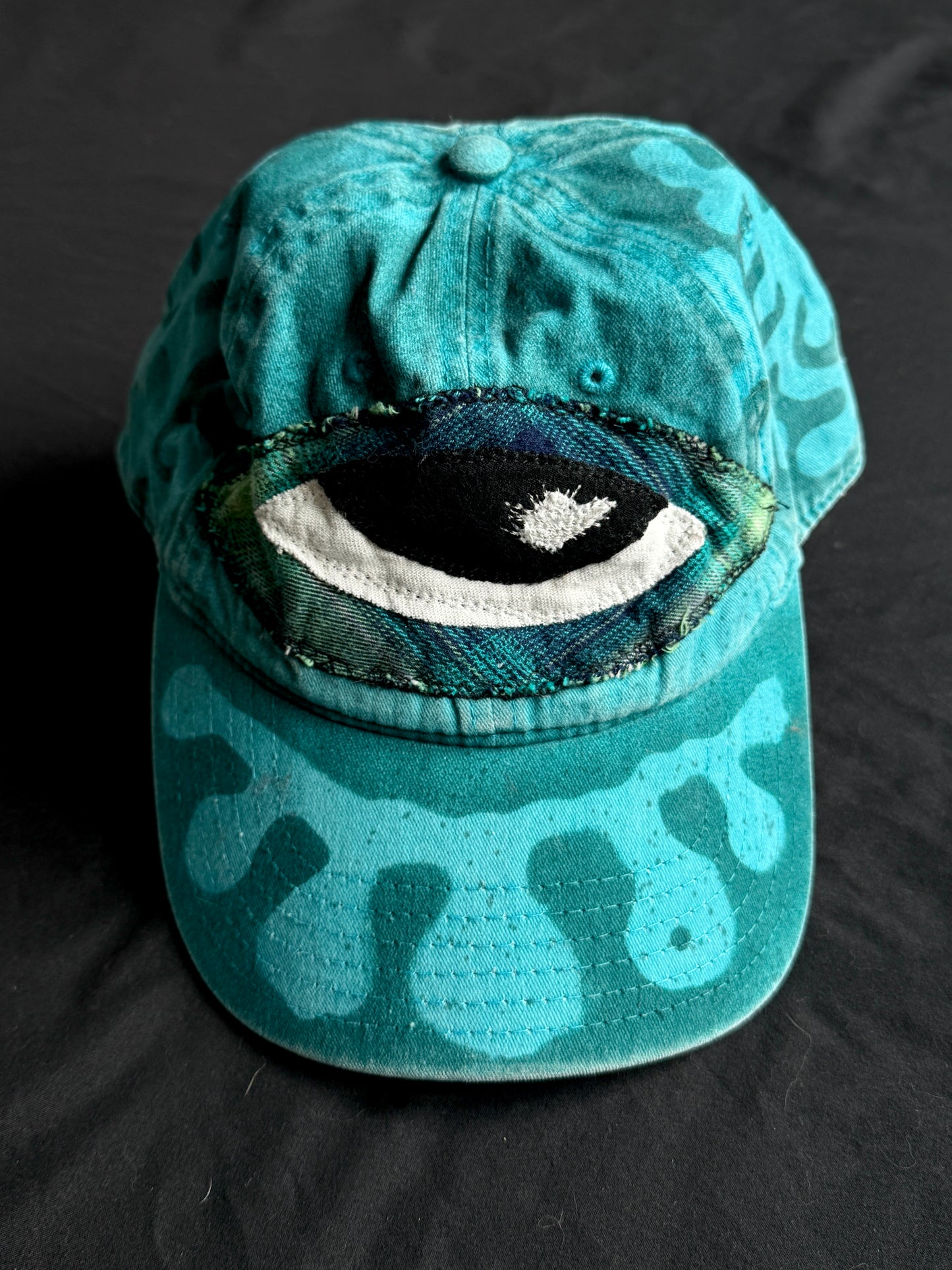 Upcycled Eyeball Sigil Hat