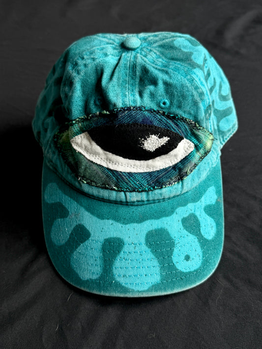 Upcycled Eyeball Sigil Hat