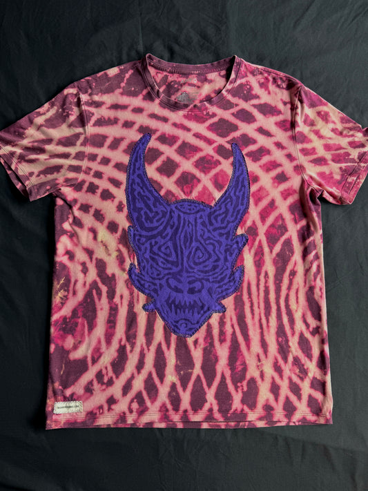 ONI bleach dyed t-shirt