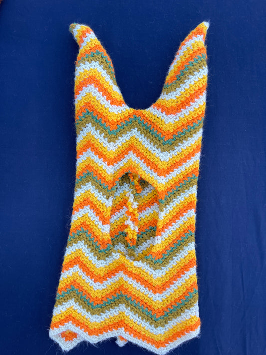 Double stuffed crochet mask
