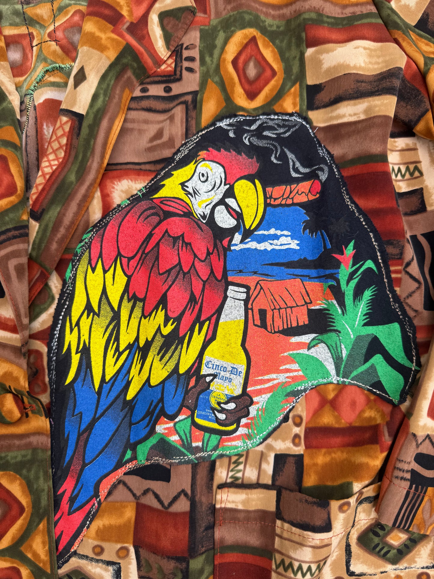 BMFS patched button up