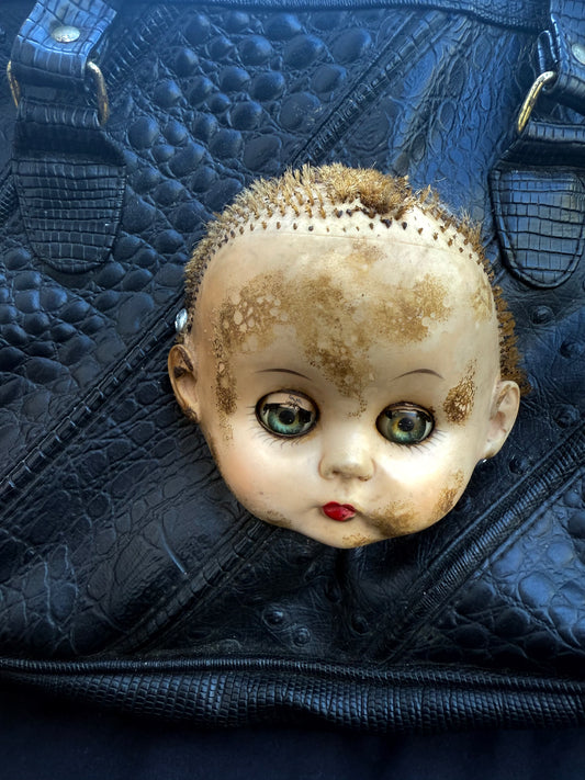 Baby crocodile purse