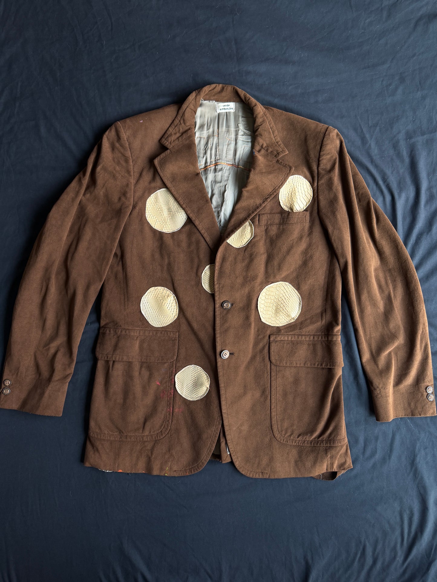 Interior crocodile aligator jacket