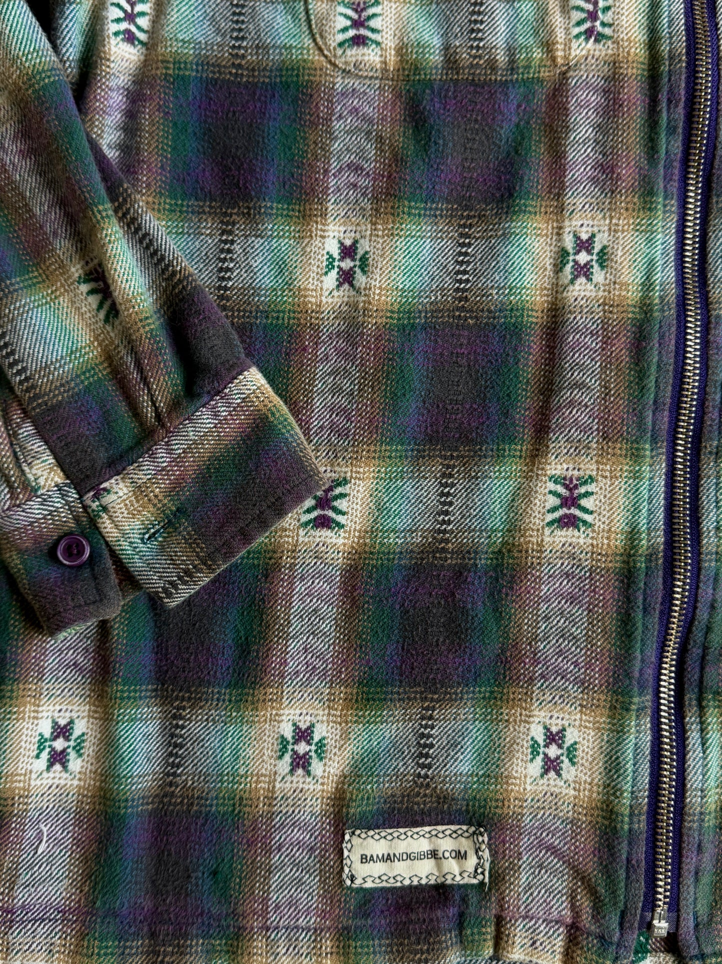 Clown and mushroom Supreme zip up