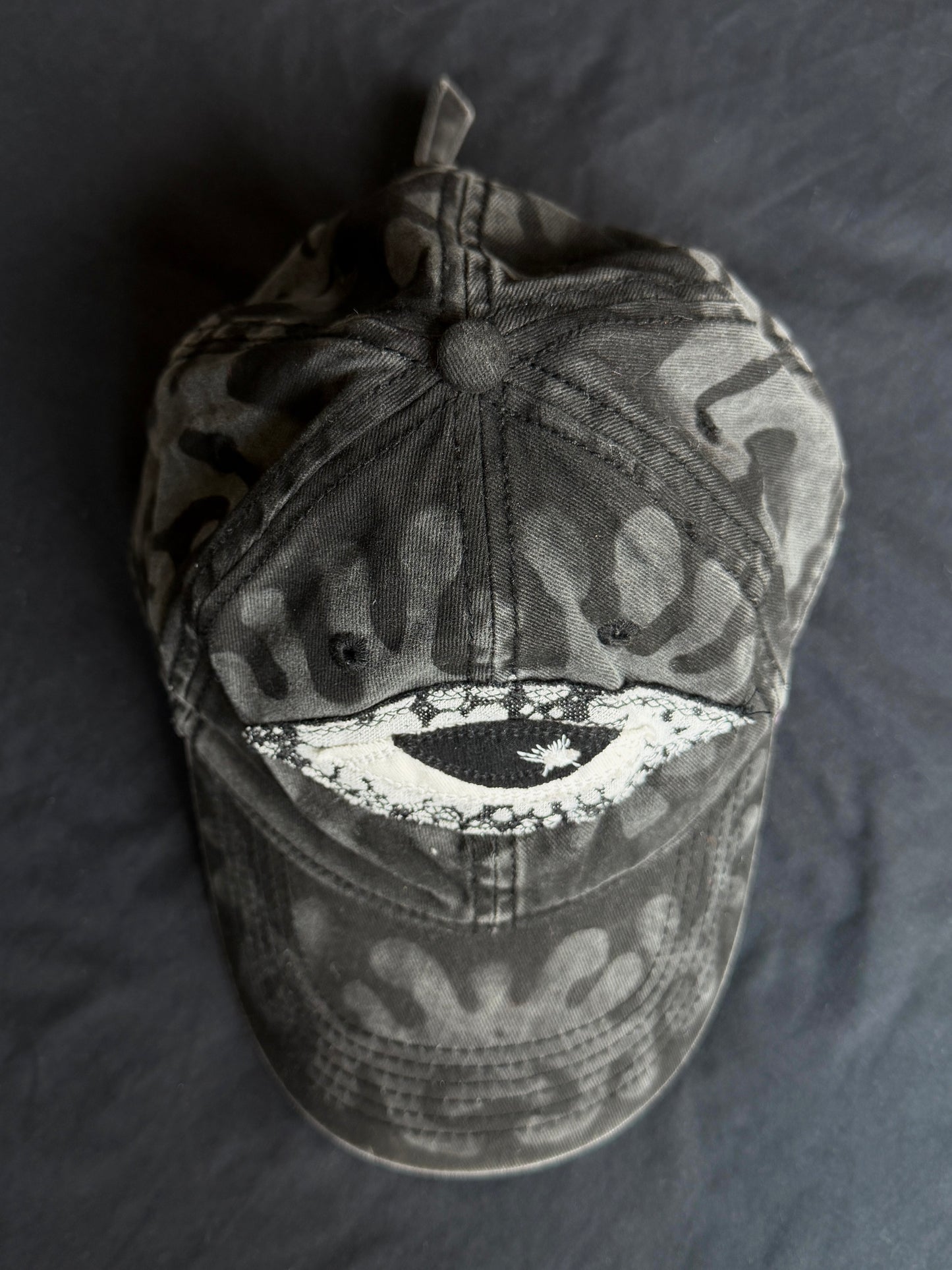 Upcycled Eyeball Shape Hat