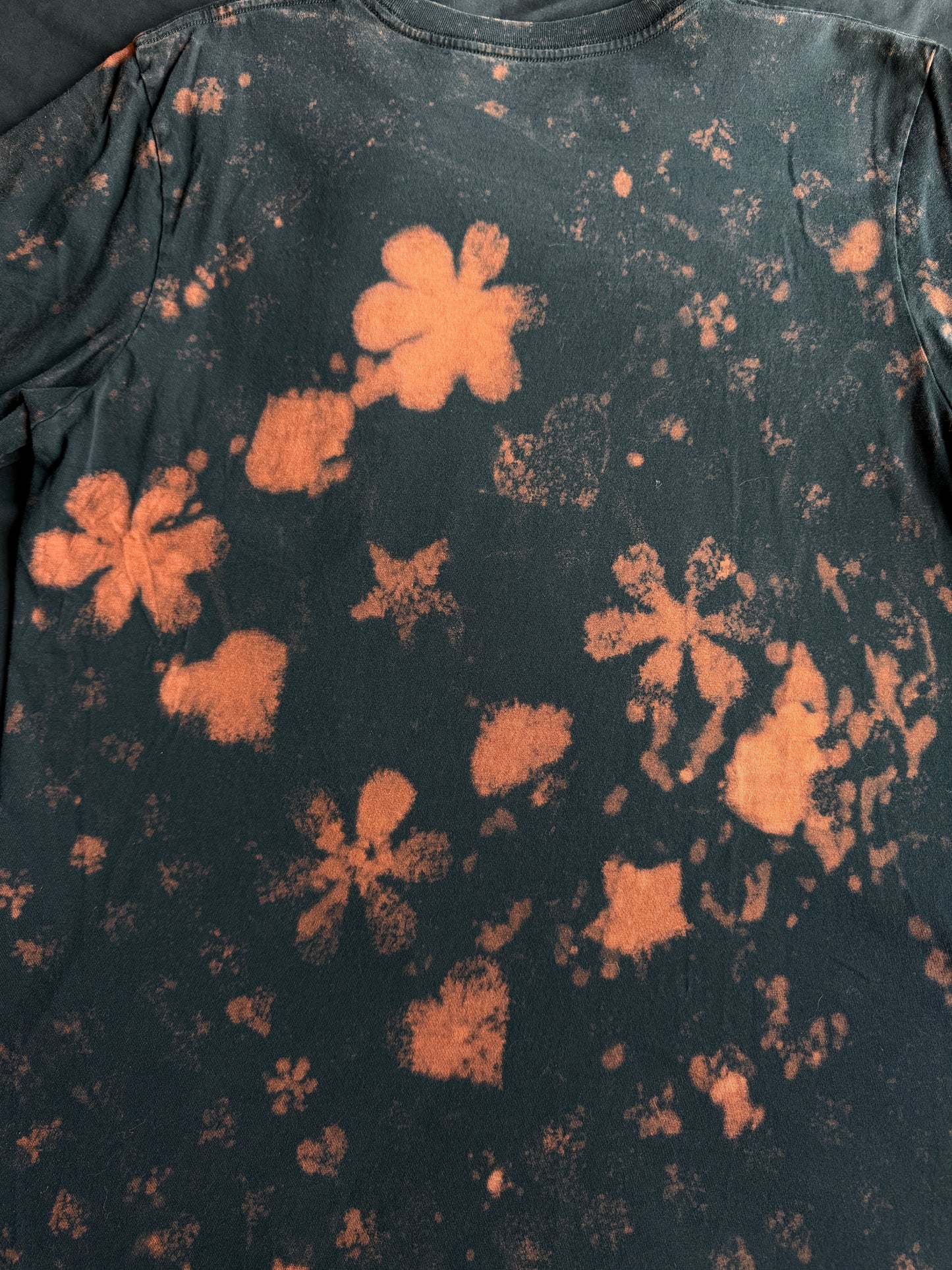 Stealie bleach dyed t-shirt