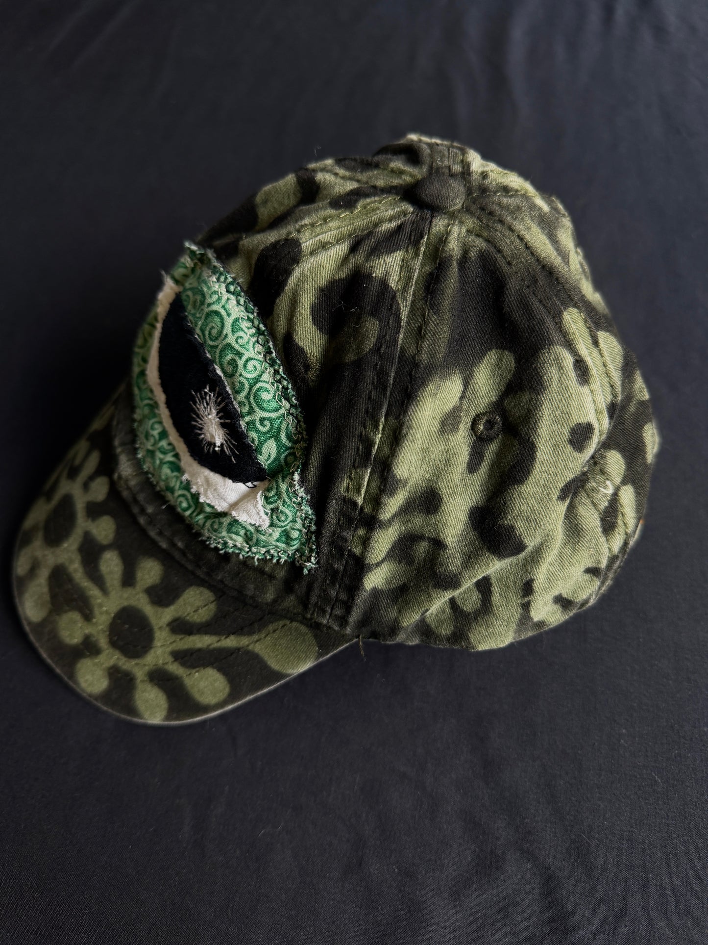Upcycled Eyeball Shape Hat