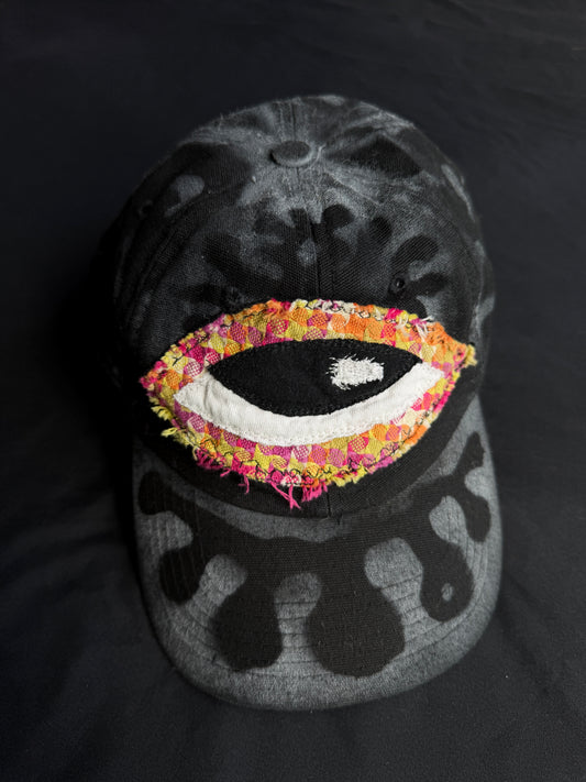 Upcycled Eyeball Shape Hat