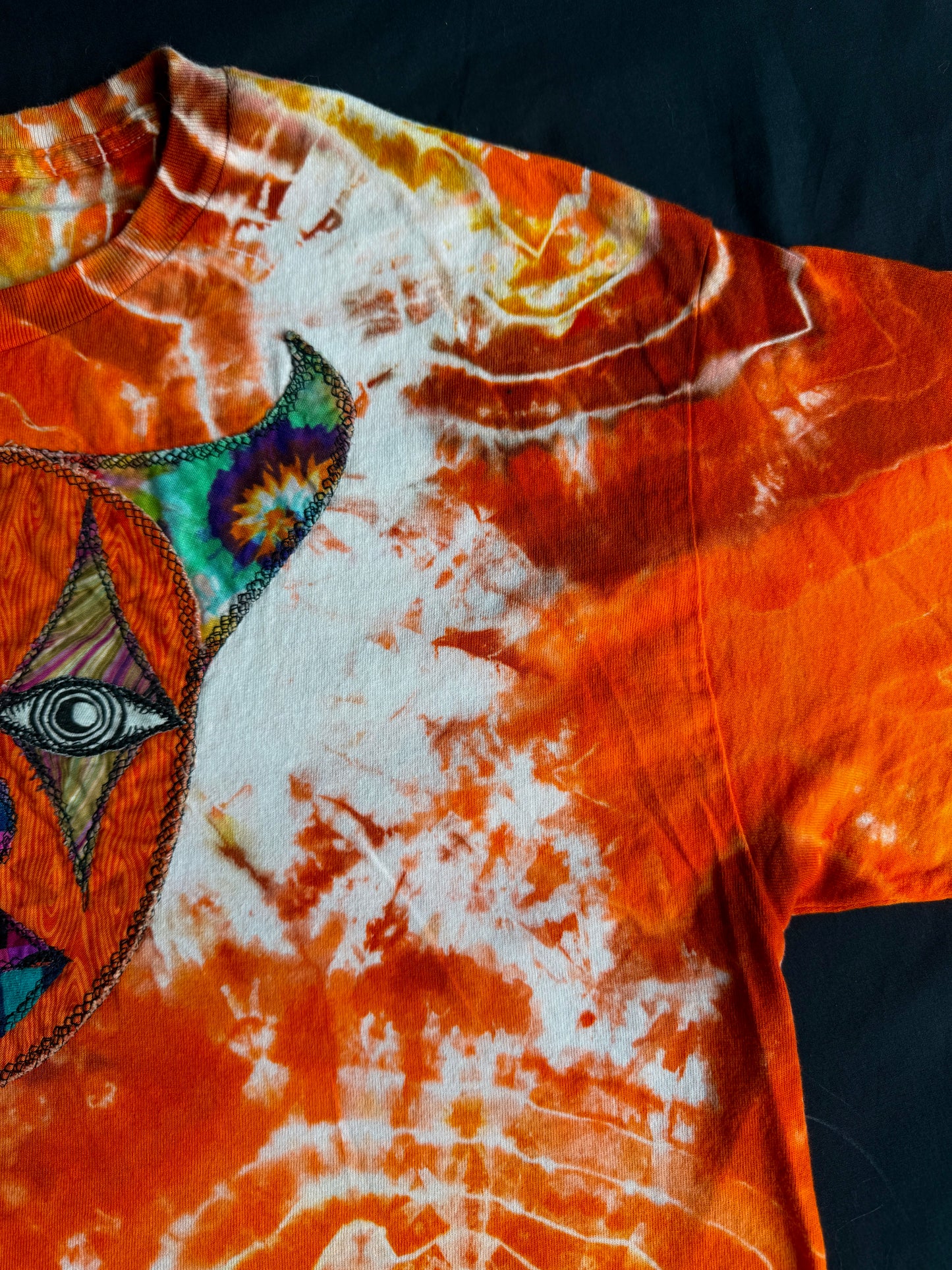 Clown tie dye t-shirt