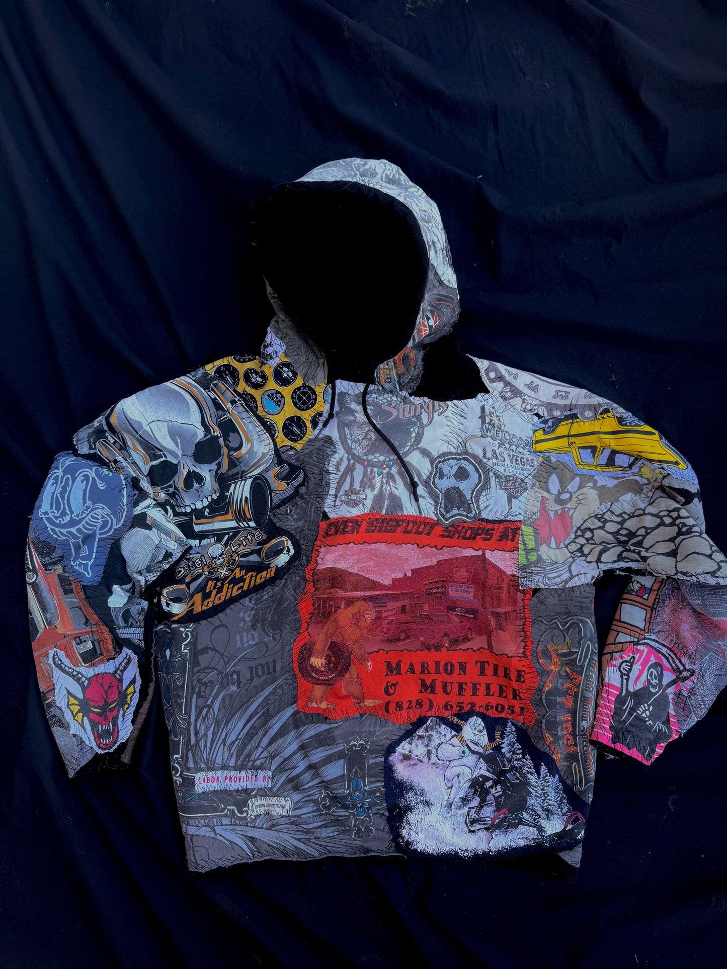 Biker hoodie