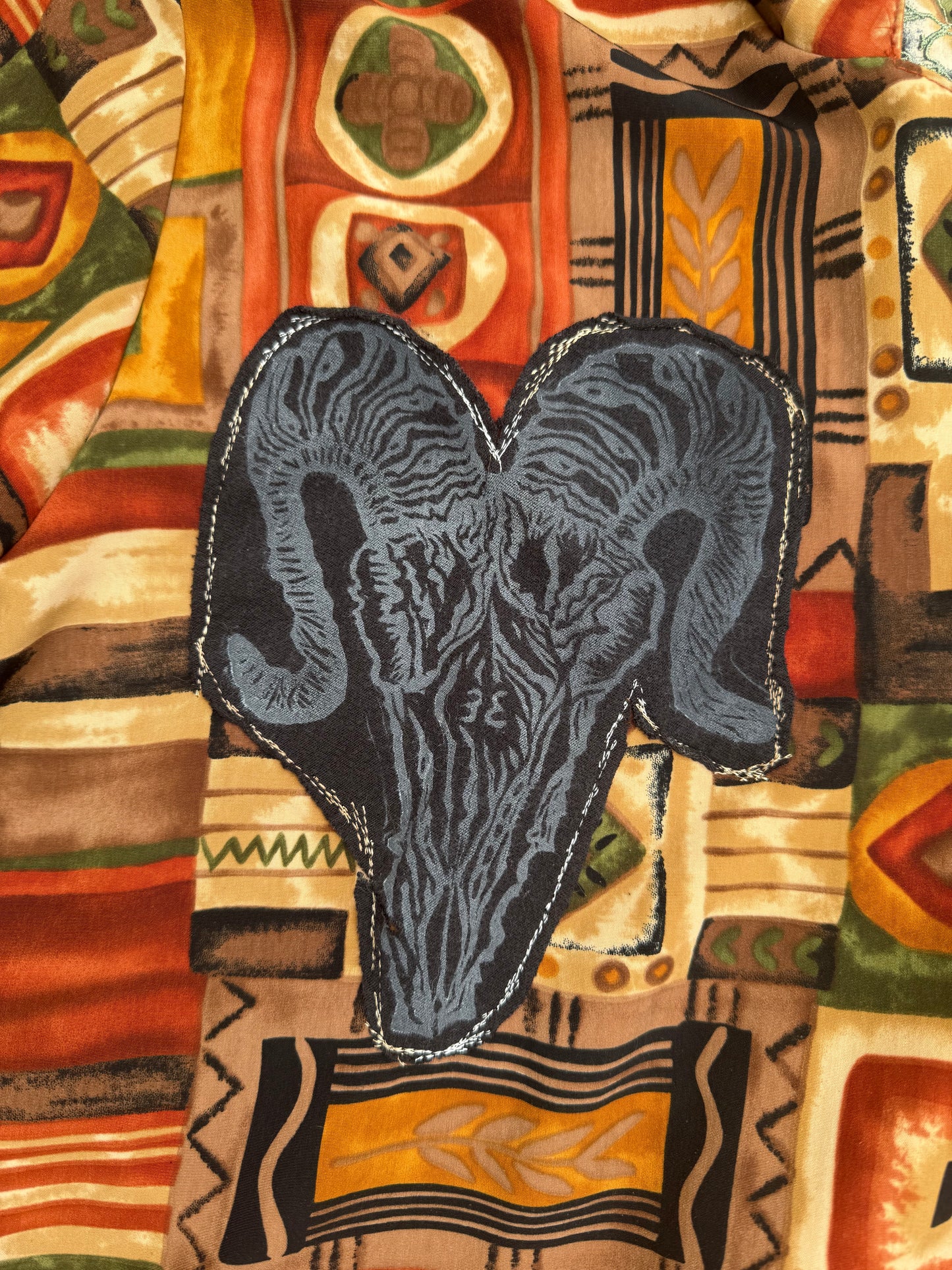 BMFS patched button up