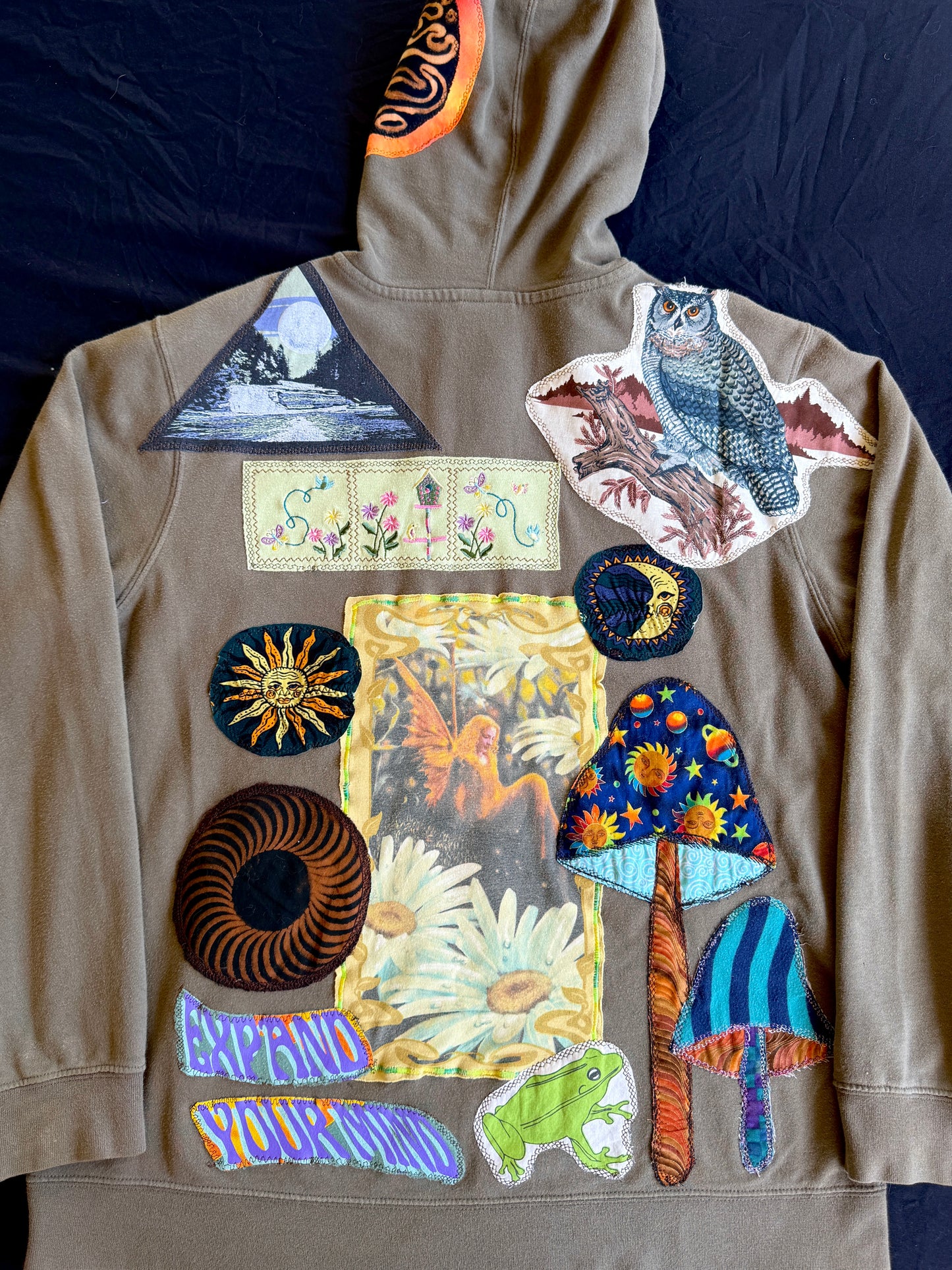 Fairy garden hoodie