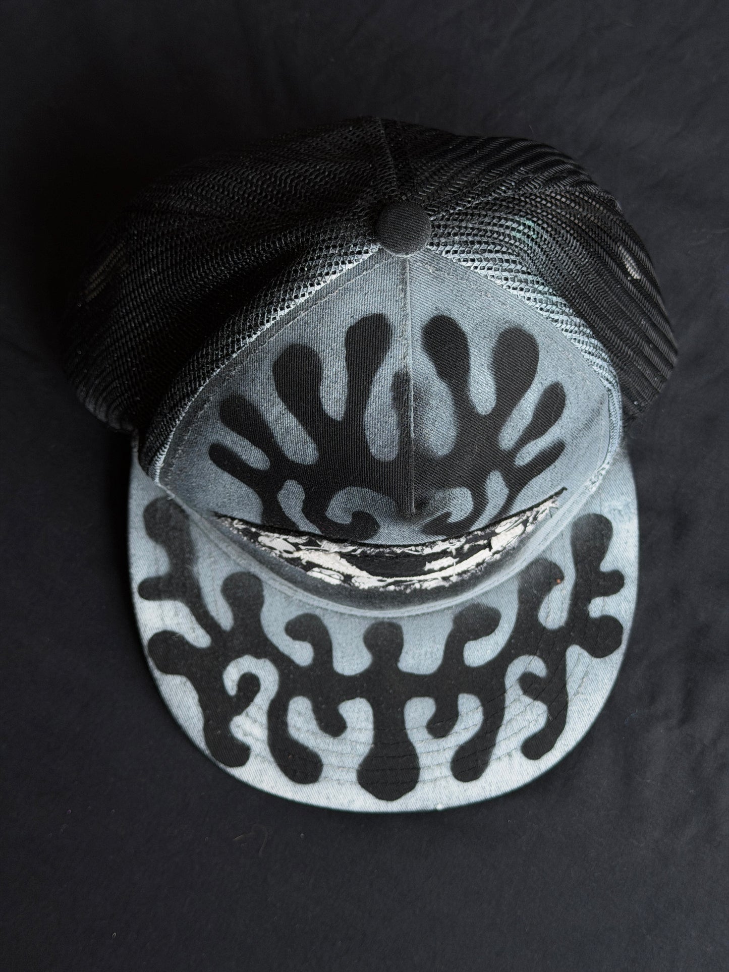 Upcycled Eyeball Shape Hat