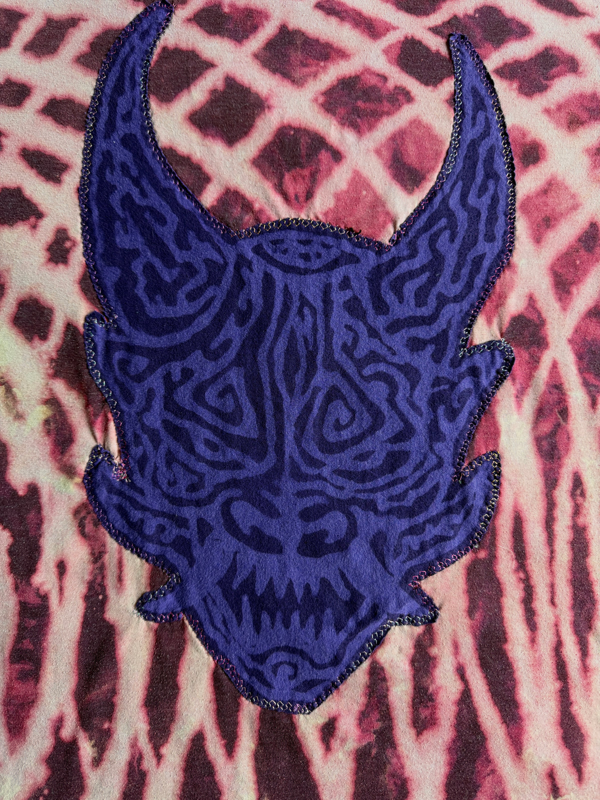 ONI bleach dyed t-shirt