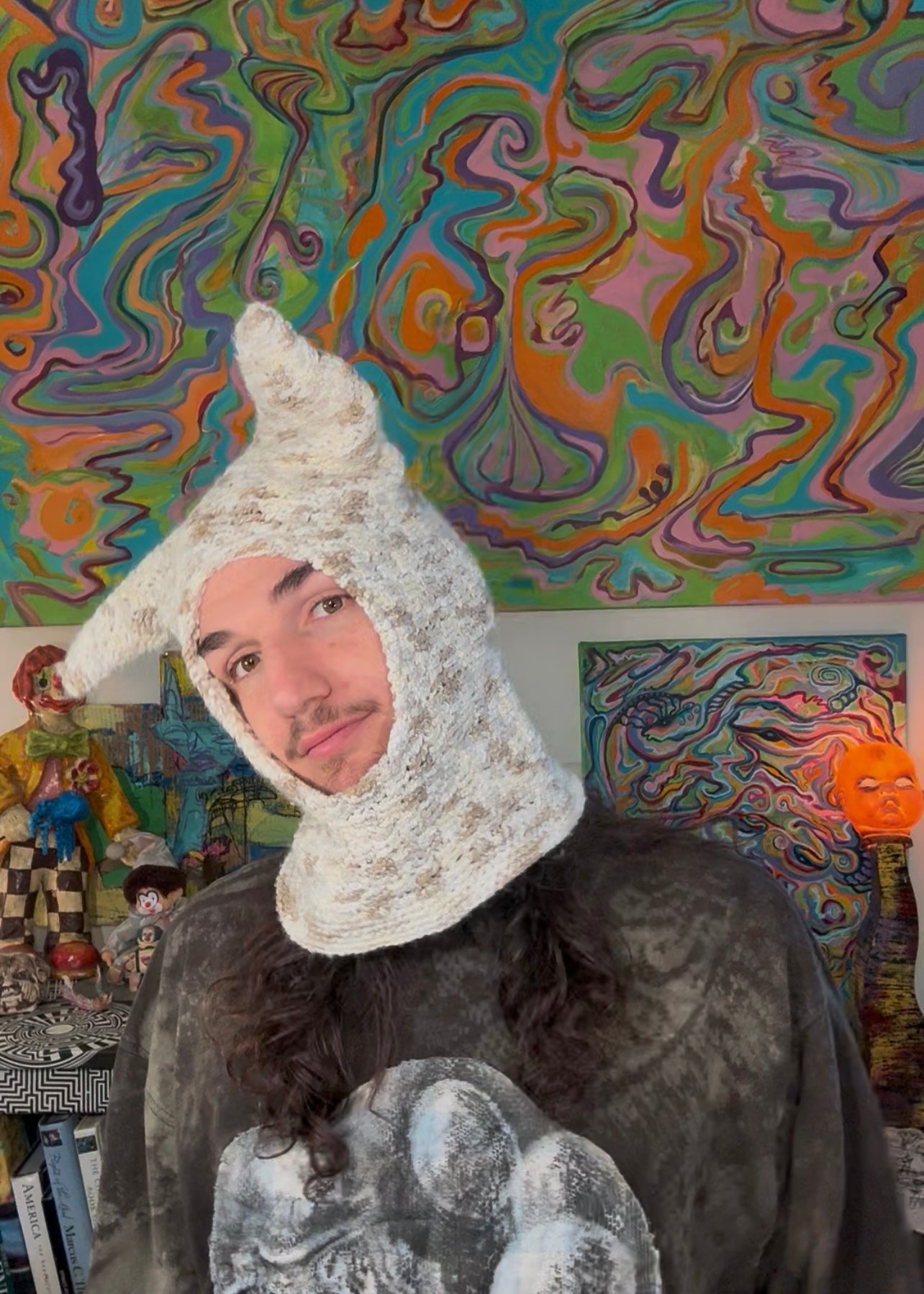 Crochet mask