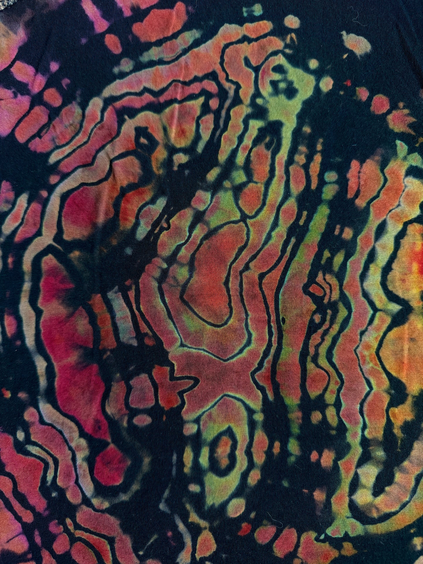 Snail tie dye t-shirt