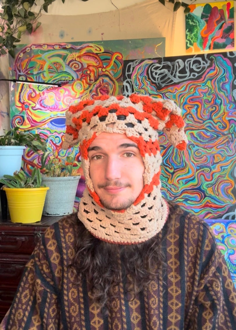 Crochet mask