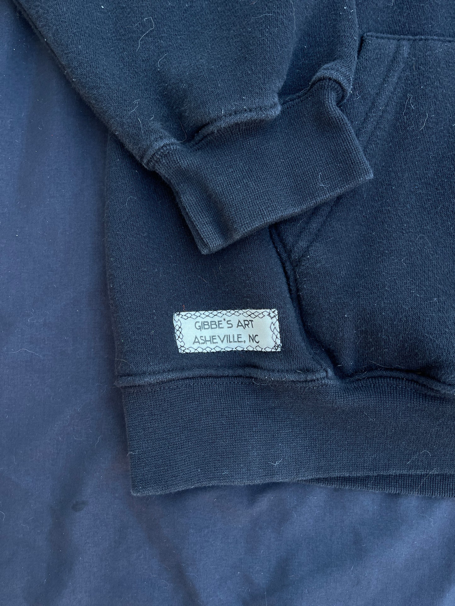 Clown & sigil patch hoodie