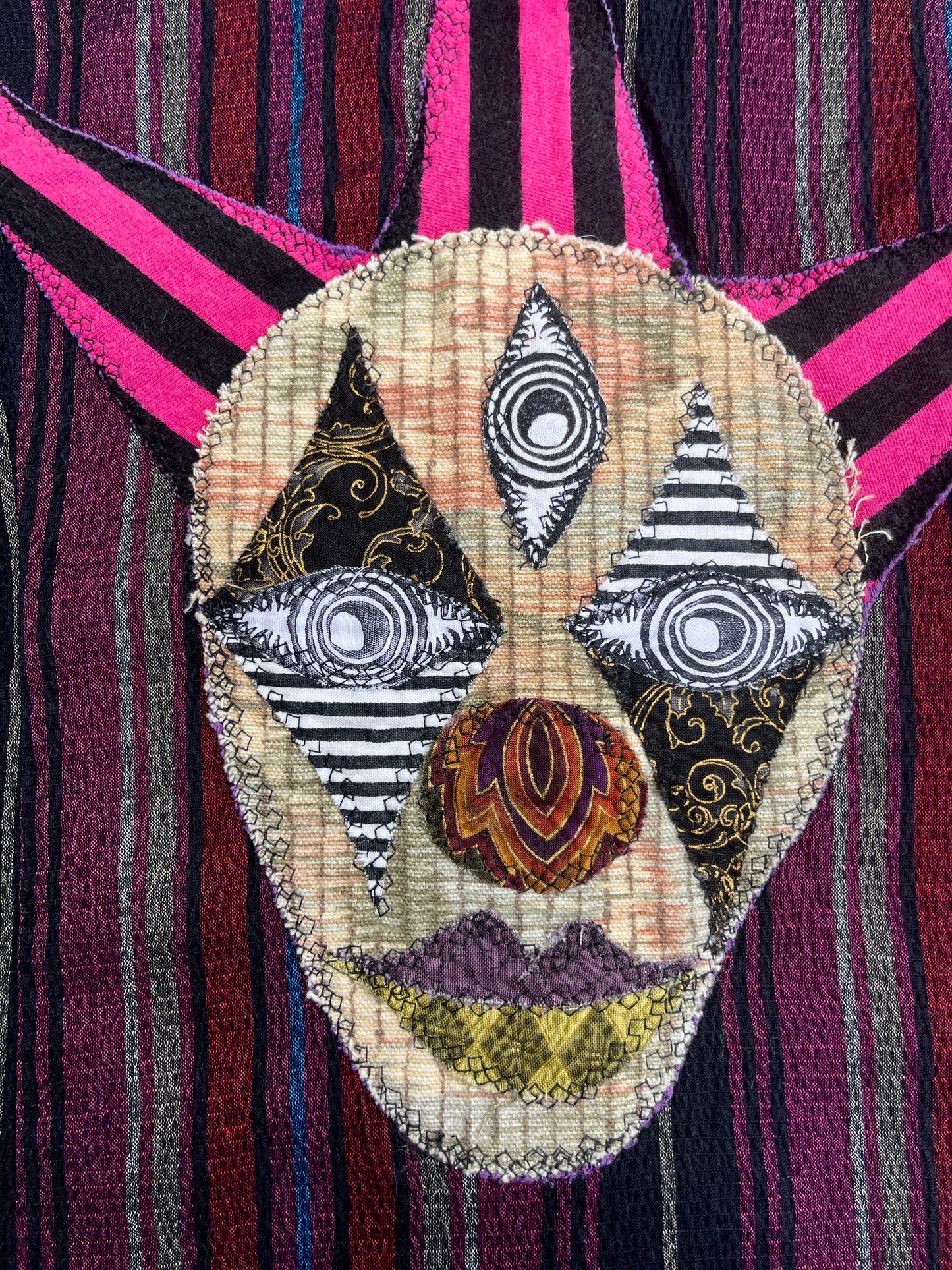 Punk clown button up