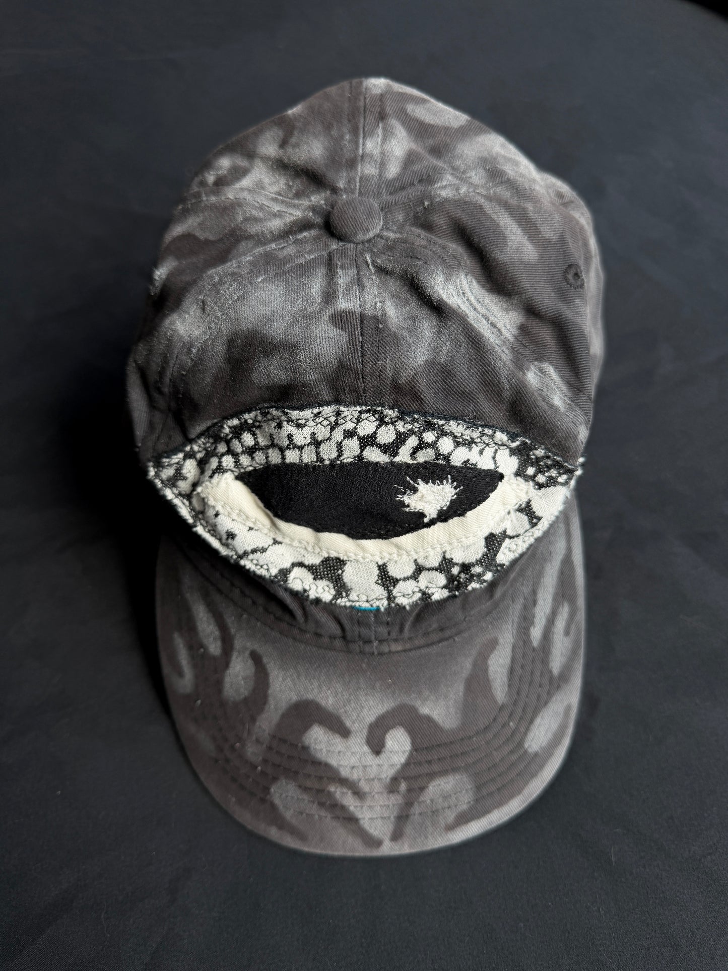 Upcycled Eyeball Shape Hat
